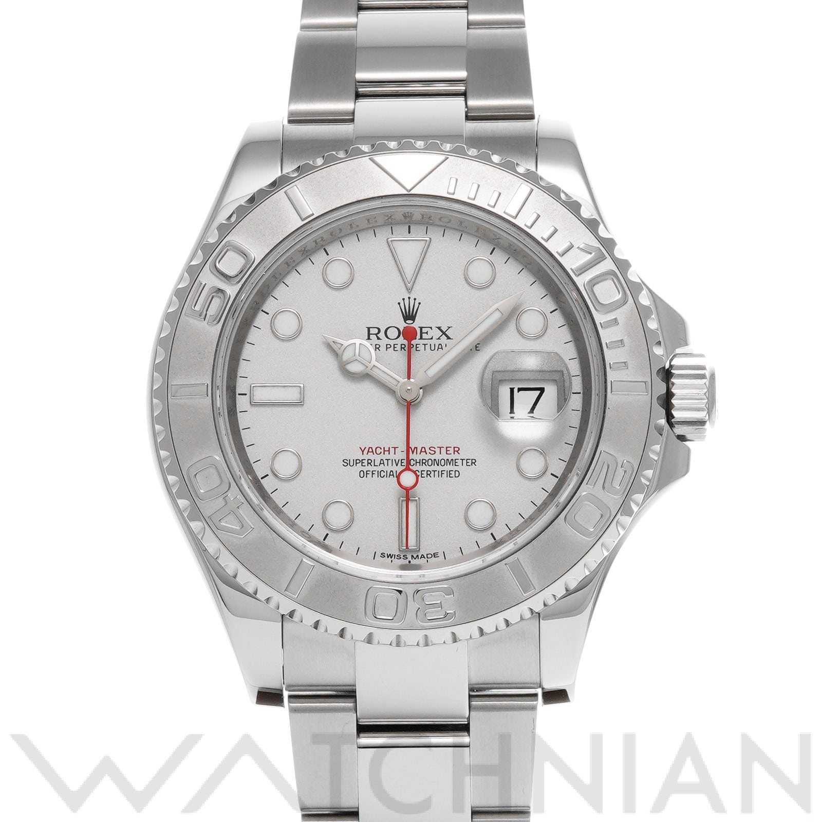 ヨットマスター 40 116622 ランダムシリアル グレー ロレックス ROLEX メンズ 【中古】