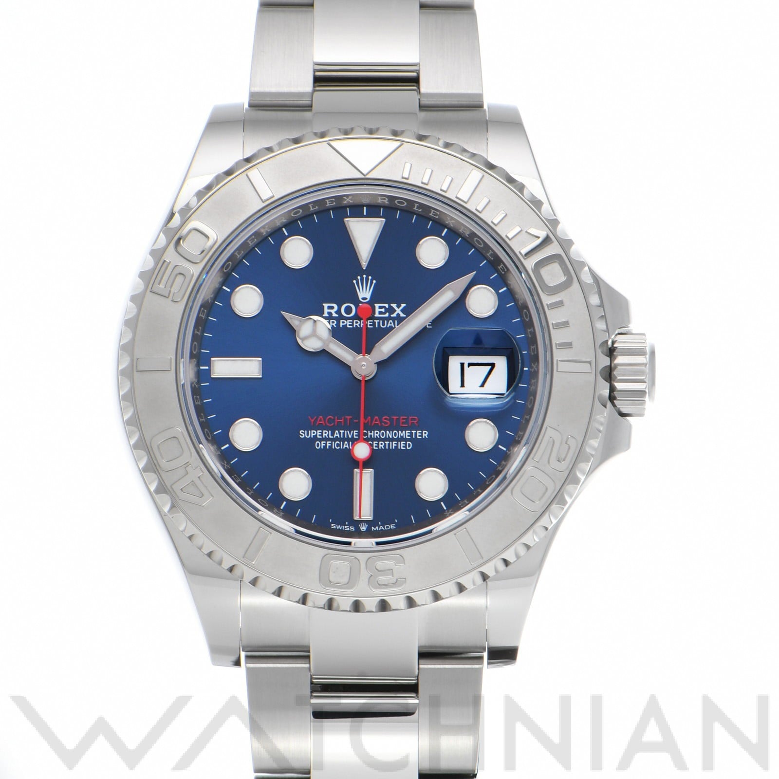 ロレックス ヨットマスター 40 126622 ブライトブルー メンズ 時計 【中古】【wristwatch】