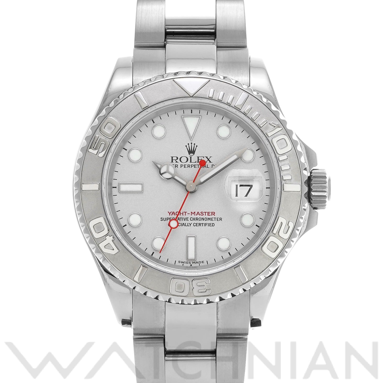 ロレックス / ROLEX ヨットマスター ロレジウム 16622 グレー メンズ 時計 【中古】【wristwatch】