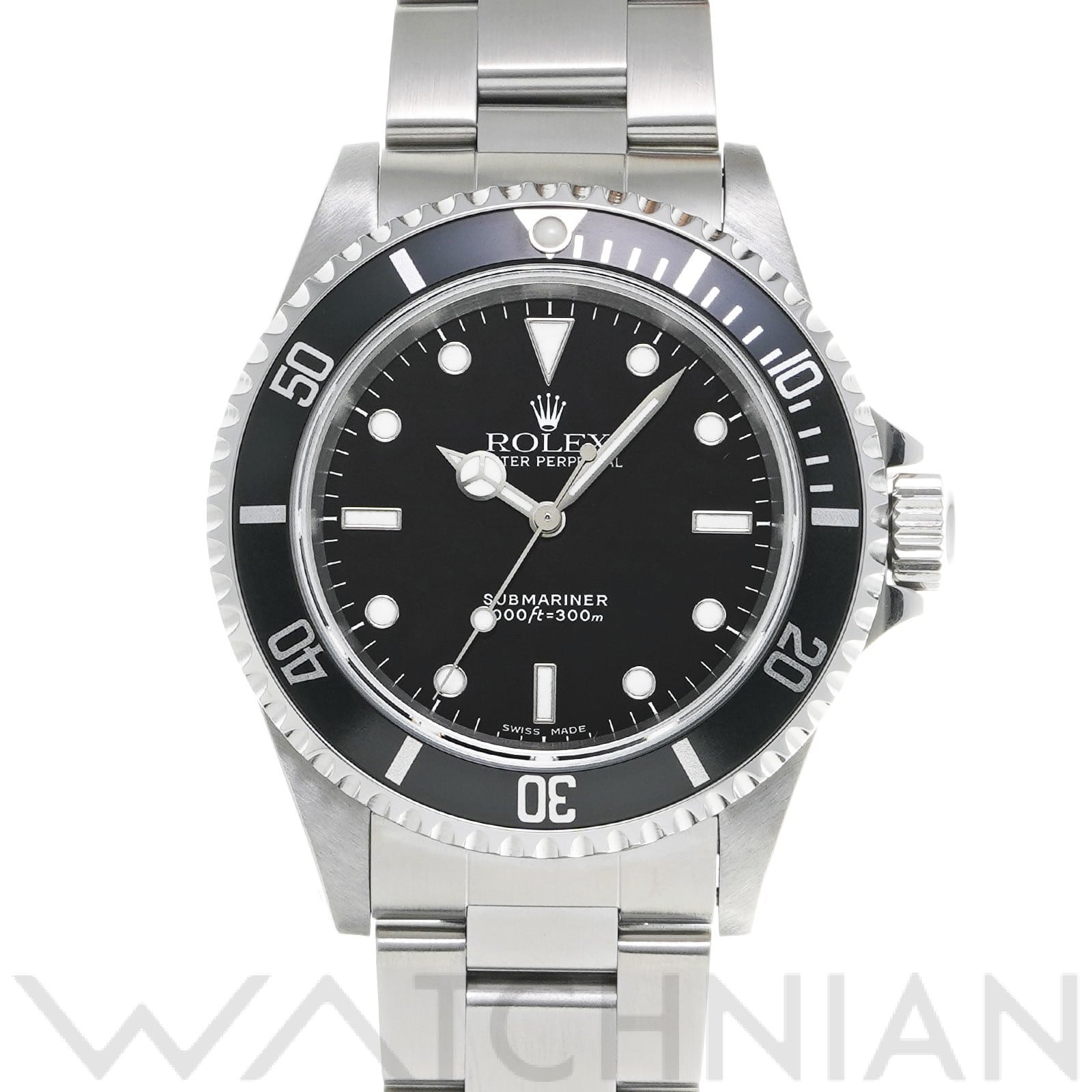 サブマリーナ 14060M K番(2001年頃製造) ブラック ロレックス ROLEX メンズ 【中古】