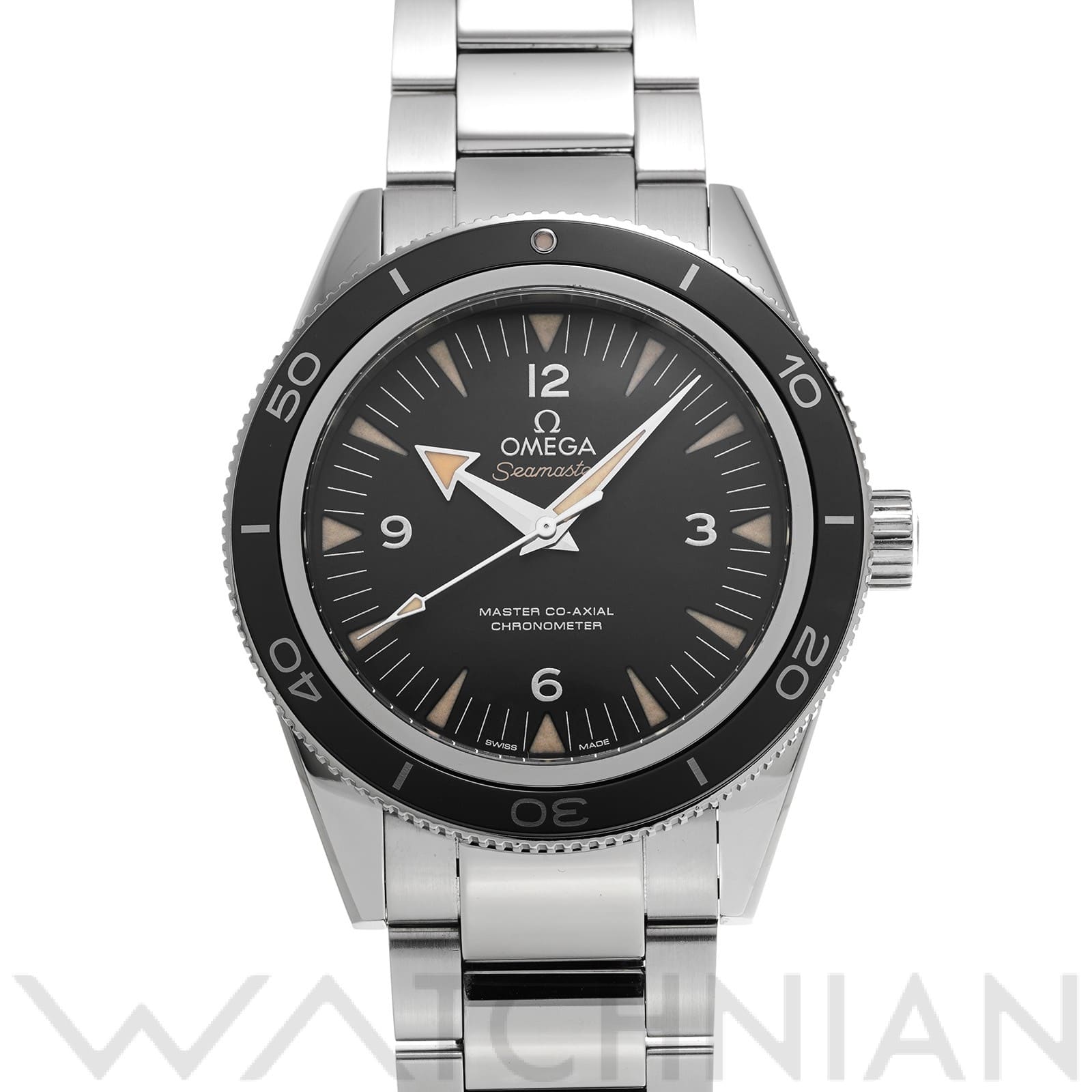 オメガ / OMEGA シーマスター 300 マスターコーアクシャル 233.30.41.21.01.001 ブラック メンズ 時計 【中古】【wristwatch】
