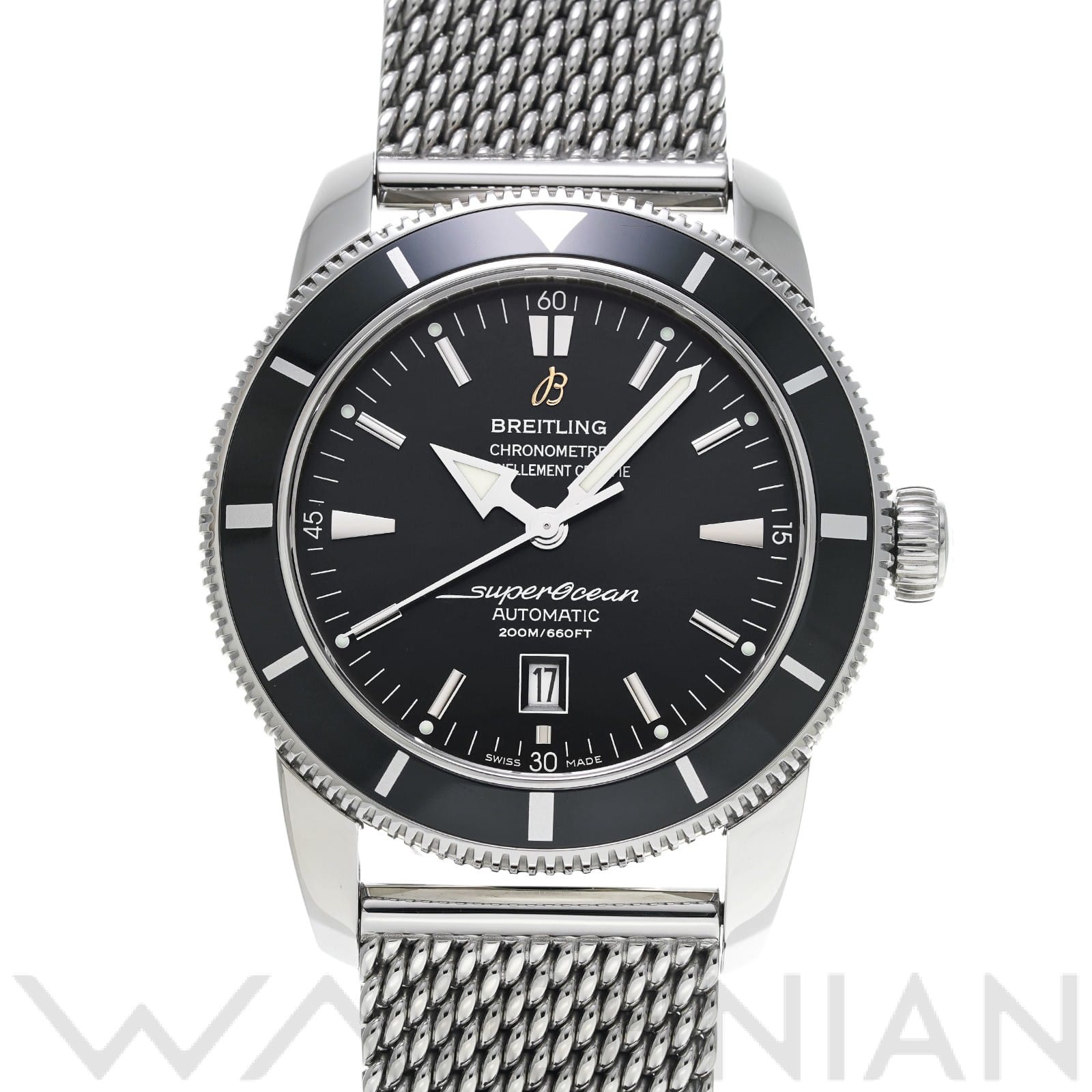 ブライトリング / BREITLING スーパーオーシャン ヘリテージ 46 A172B68OCA ブラック メンズ 時計 【中古】【wristwatch】