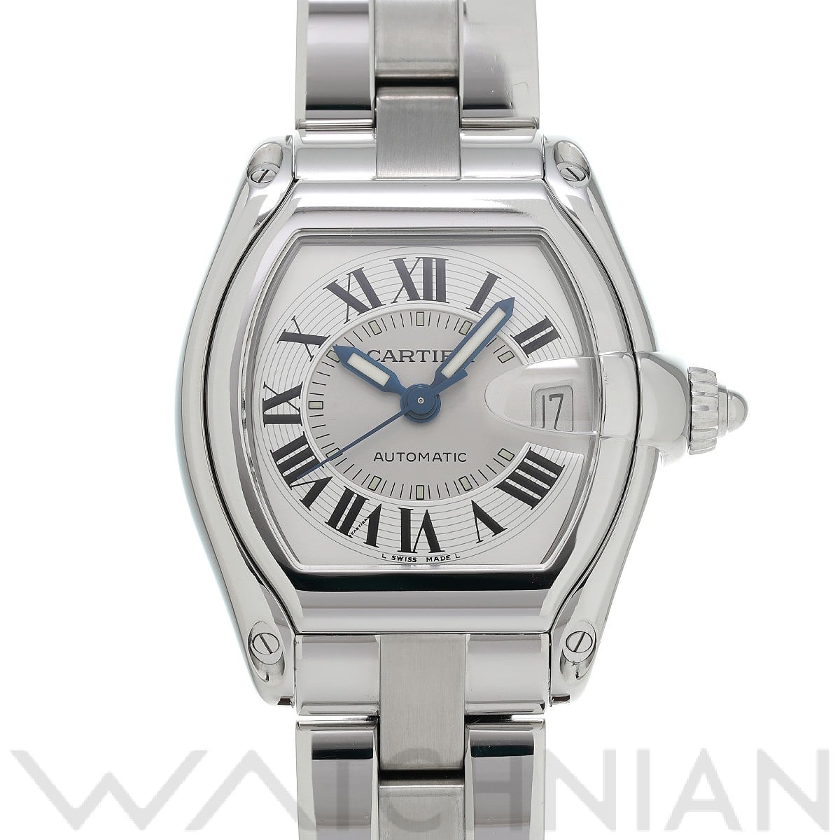 カルティエ / CARTIER ロードスター LM W62000V3 シルバー メンズ 時計 【中古】【wristwatch】