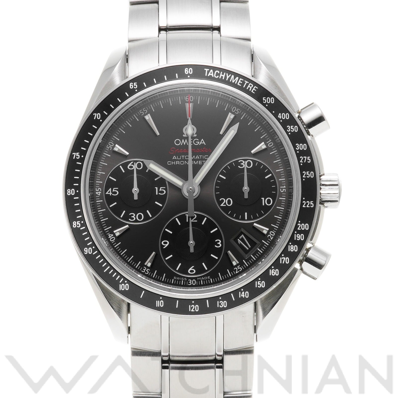 オメガ / OMEGA スピードマスター デイト 323.30.40.40.06.001 グレー/ブラック メンズ 時計 【中古】【wristwatch】