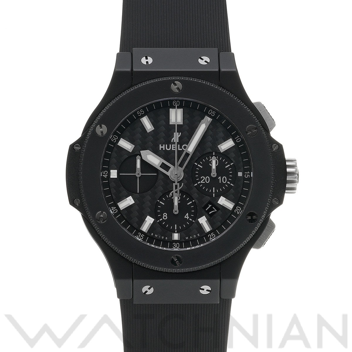ビッグバン エボリューション ブラックマジック 301.CI.1770.RX ブラック ウブロ HUBLOT メンズ 【中古】