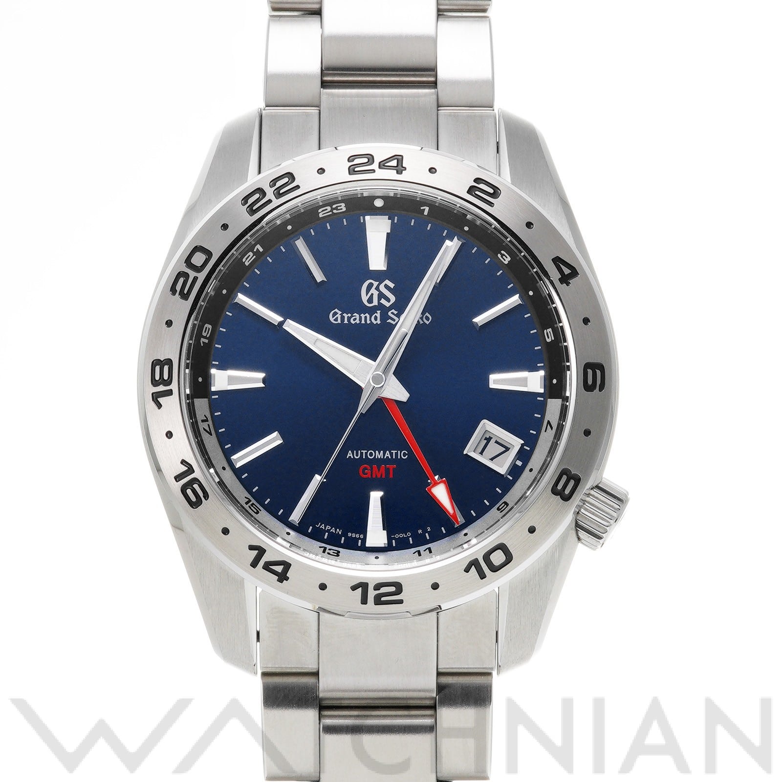 グランドセイコー / Grand Seiko スポーツコレクション メカニカル GMT SBGM245 ブルー メンズ 時計 【中古】【wristwatch】