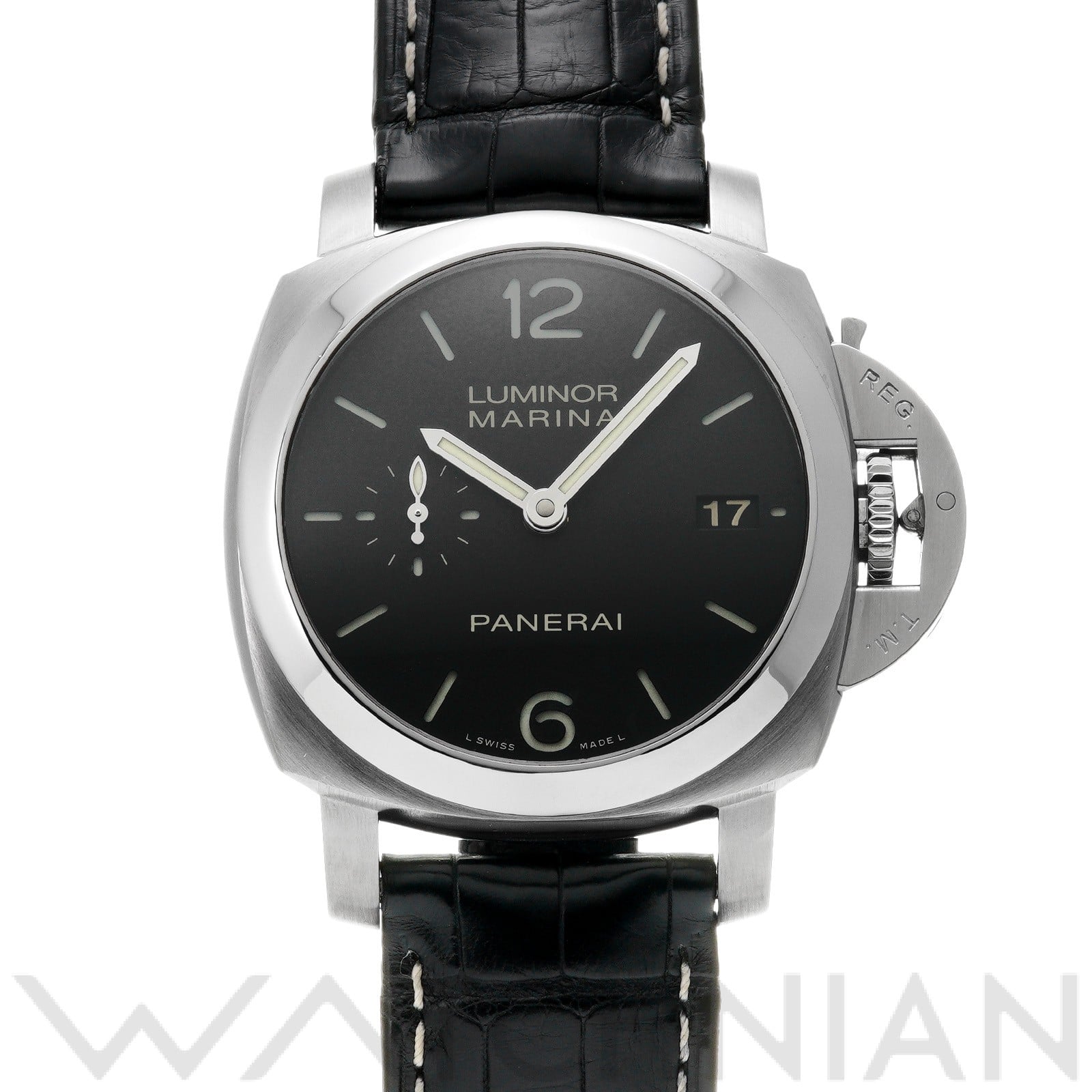 ルミノールマリーナ 1950 3デイズ オートマティック PAM00392 P番(2013年製造) ブラック パネライ PANERAI メンズ 【中古】