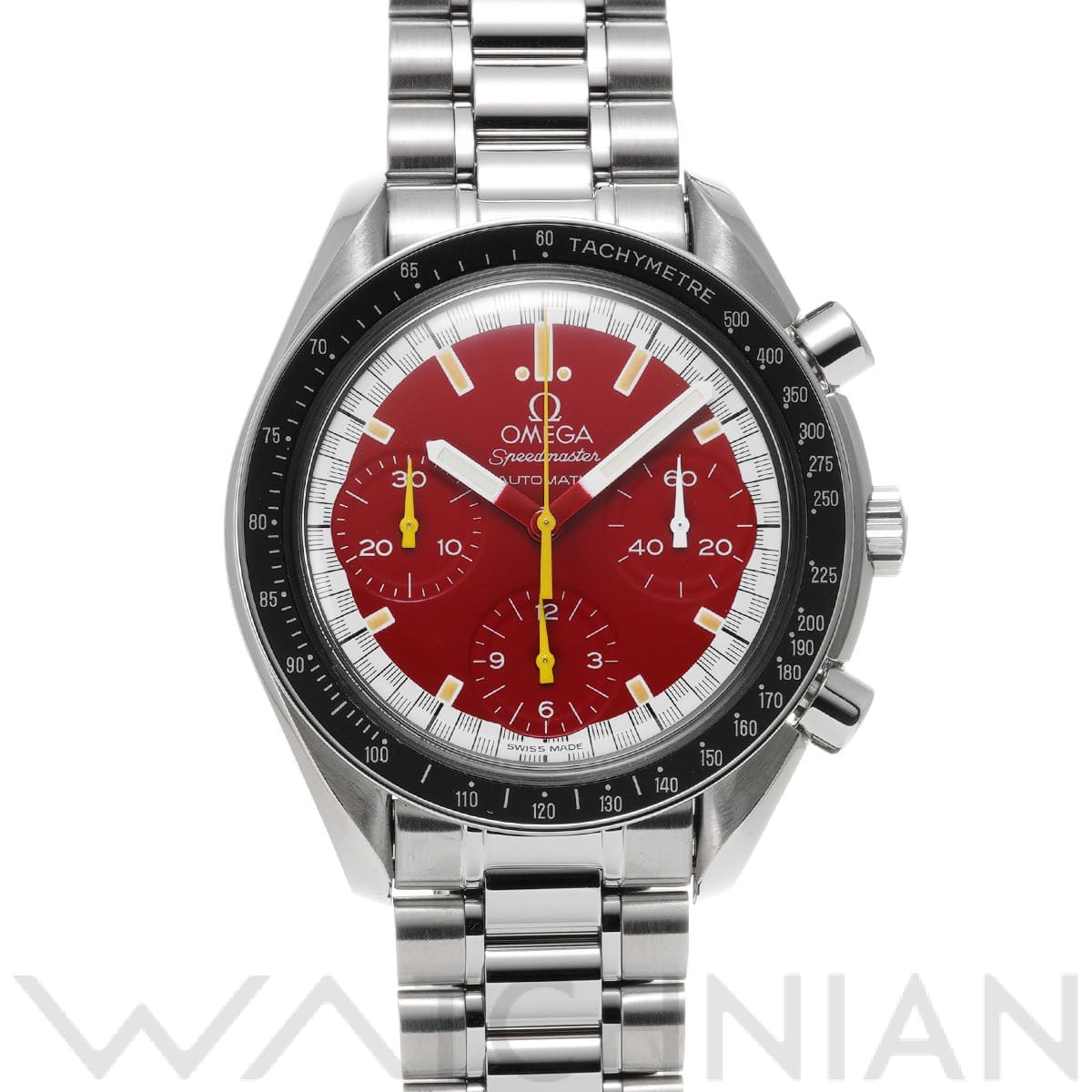 オメガ / OMEGA スピードマスター レーシング ミハエル・シューマッハ 3810.61.41 レッド メンズ 時計 【中古】【wristwatch】