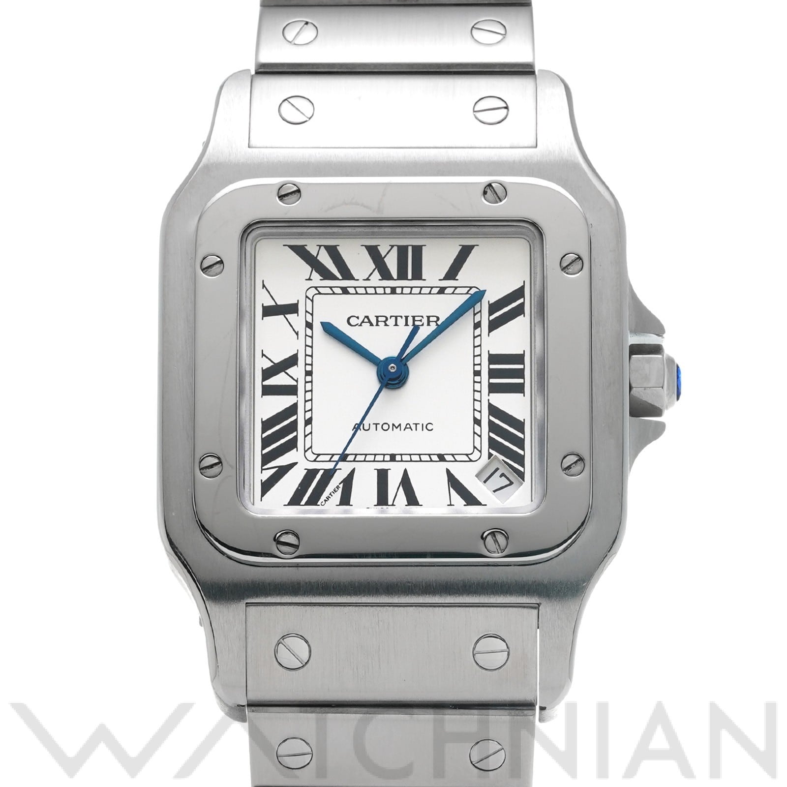 カルティエ / CARTIER サントス ガルベ XL W20098D6 シルバー メンズ 時計 【中古】【wristwatch】