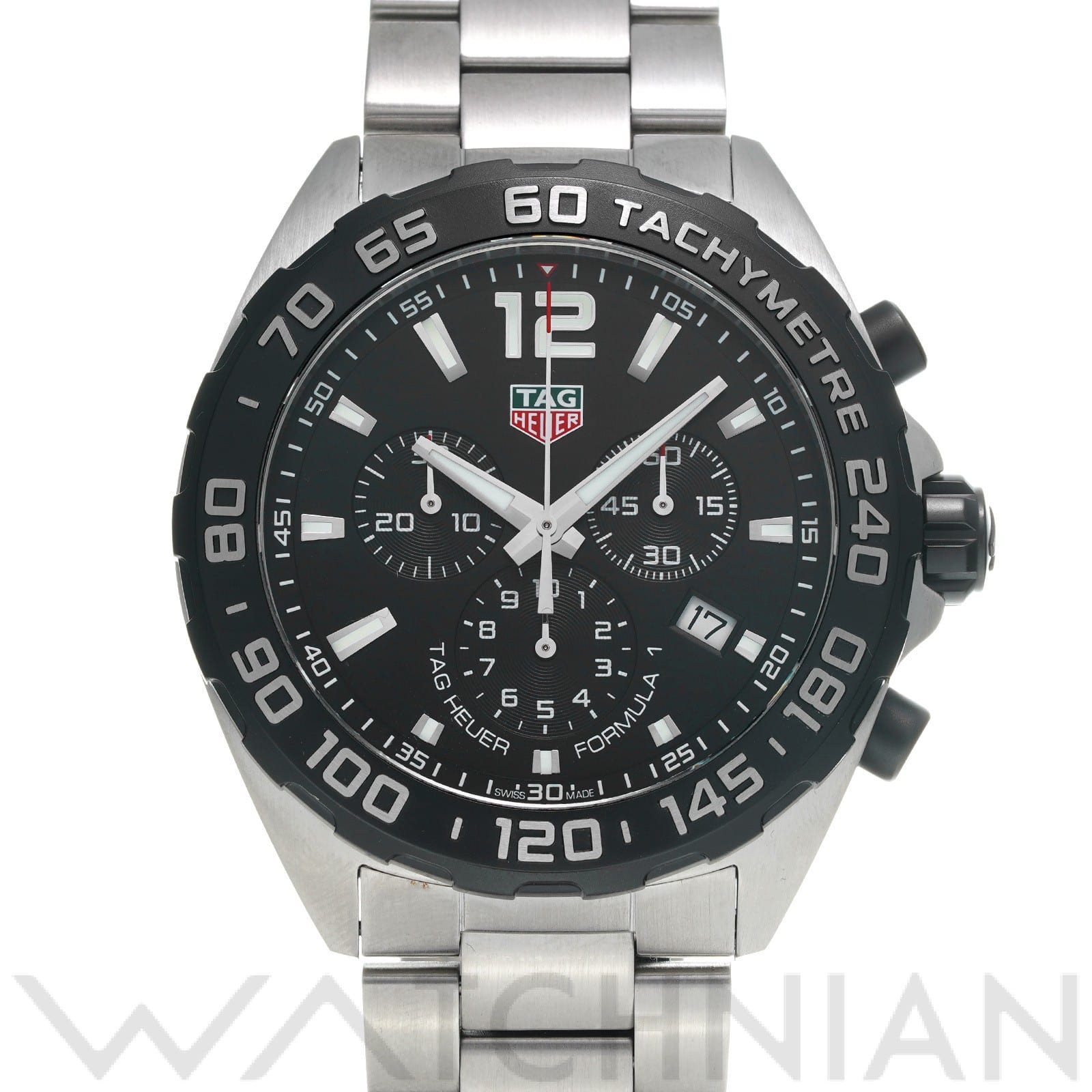 タグ ホイヤー / TAG HEUER フォーミュラ1 クロノグラフ CAZ1010.BA0842 ブラック メンズ 時計 【中古】【wristwatch】
