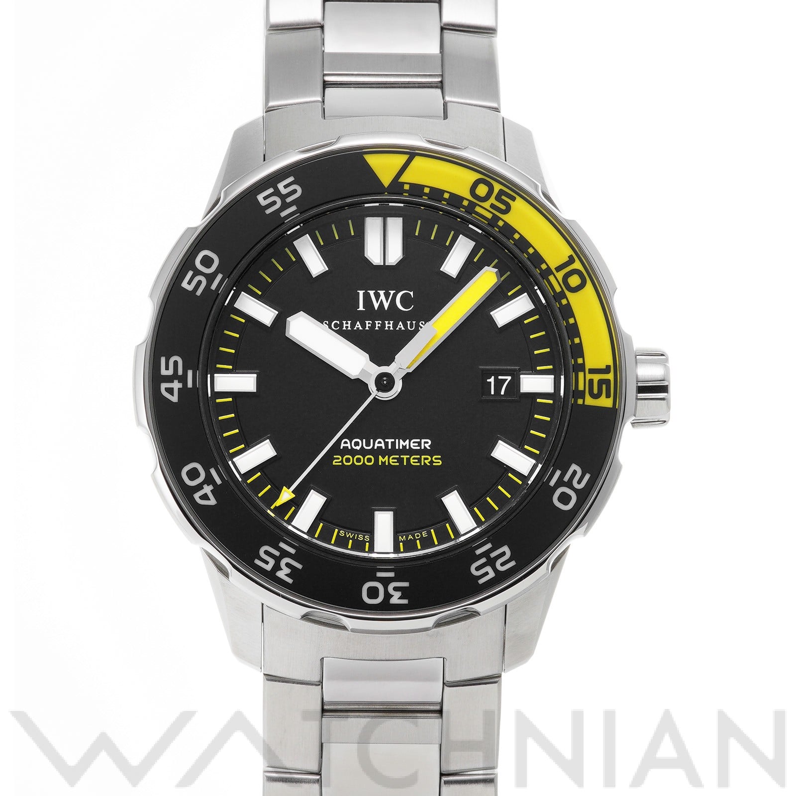 IWC アクアタイマー オートマティック 2000 IW356808 ブラック メンズ 時計 【中古】【wristwatch】