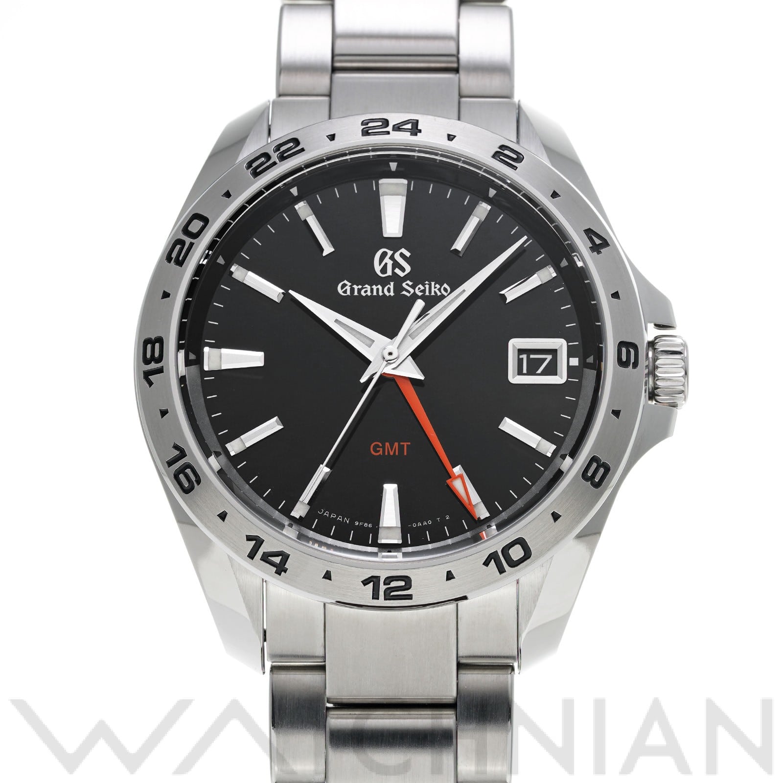 グランドセイコー / Grand Seiko スポーツコレクション クォーツ GMT SBGN003 ブラック メンズ 時計 【中古】【wristwatch】