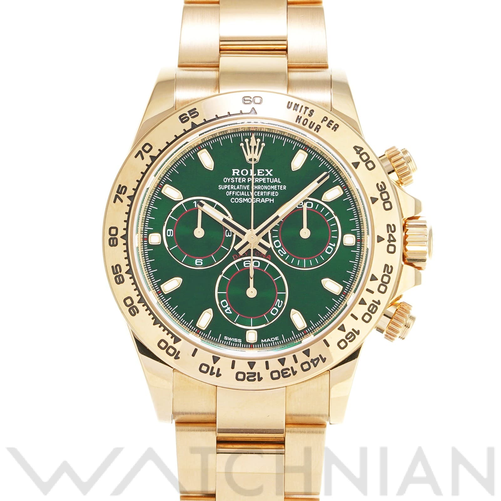 ロレックス コスモグラフ デイトナ 116508 ブライトグリーン メンズ 時計 【中古】【wristwatch】