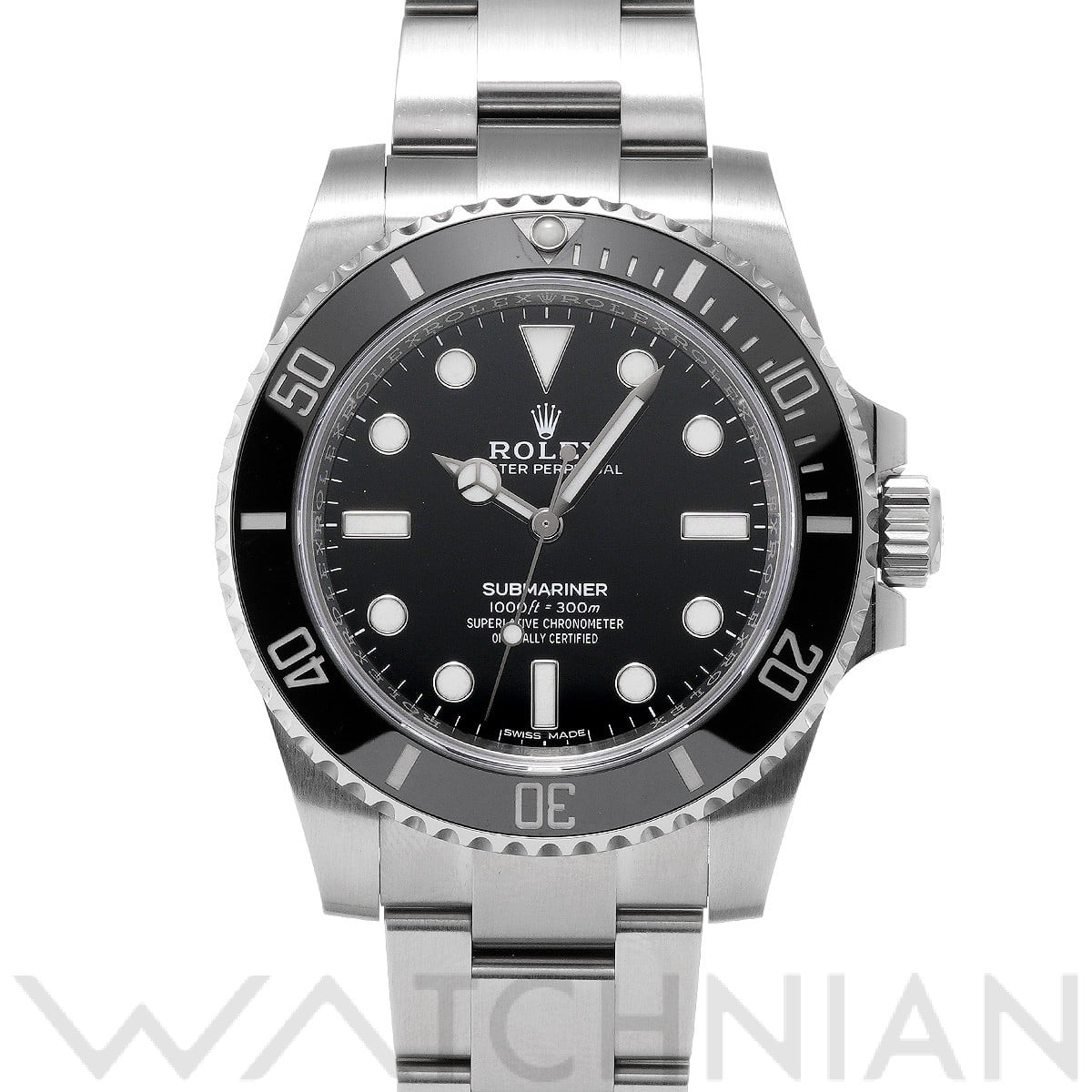 ロレックス サブマリーナ 114060 ブラック メンズ 時計 【中古】【wristwatch】