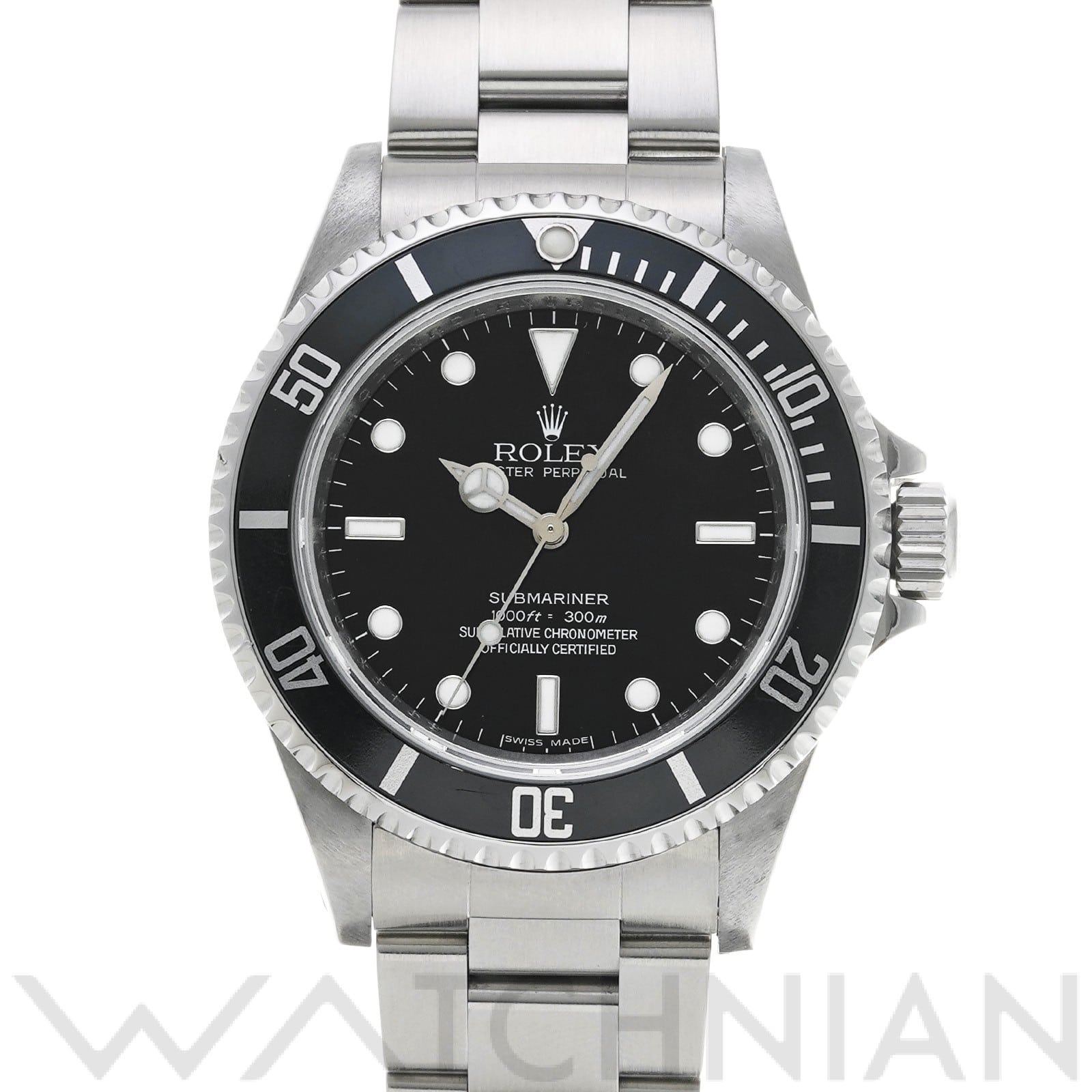 サブマリーナ 14060M V番(2009年頃製造) ブラック ロレックス ROLEX メンズ 【中古】