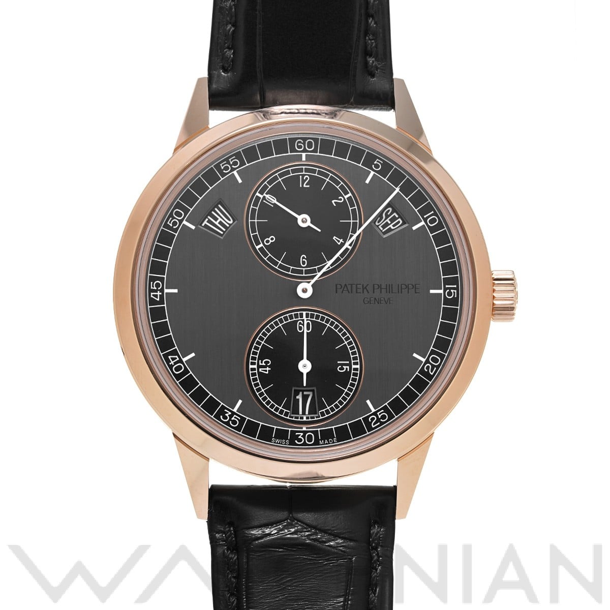 コンプリケーション アニュアルカレンダー レギュレーター 5235/50R-001 グラファイト/エボニーブラック パテック フィリップ PATEK PHILIPPE メンズ 【中古】