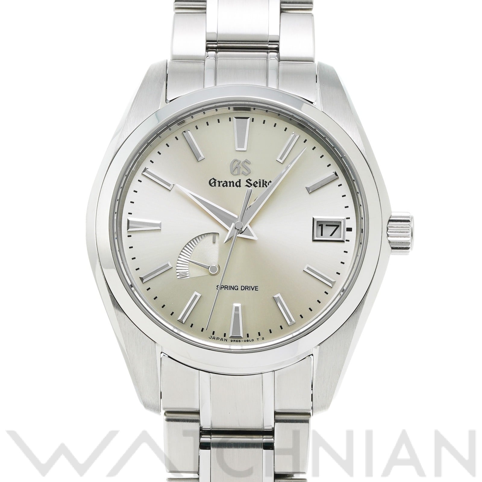 グランドセイコー / Grand Seiko ヘリテージコレクション スプリングドライブ SBGA201 シルバー メンズ 時計 【中古】【wristwatch】