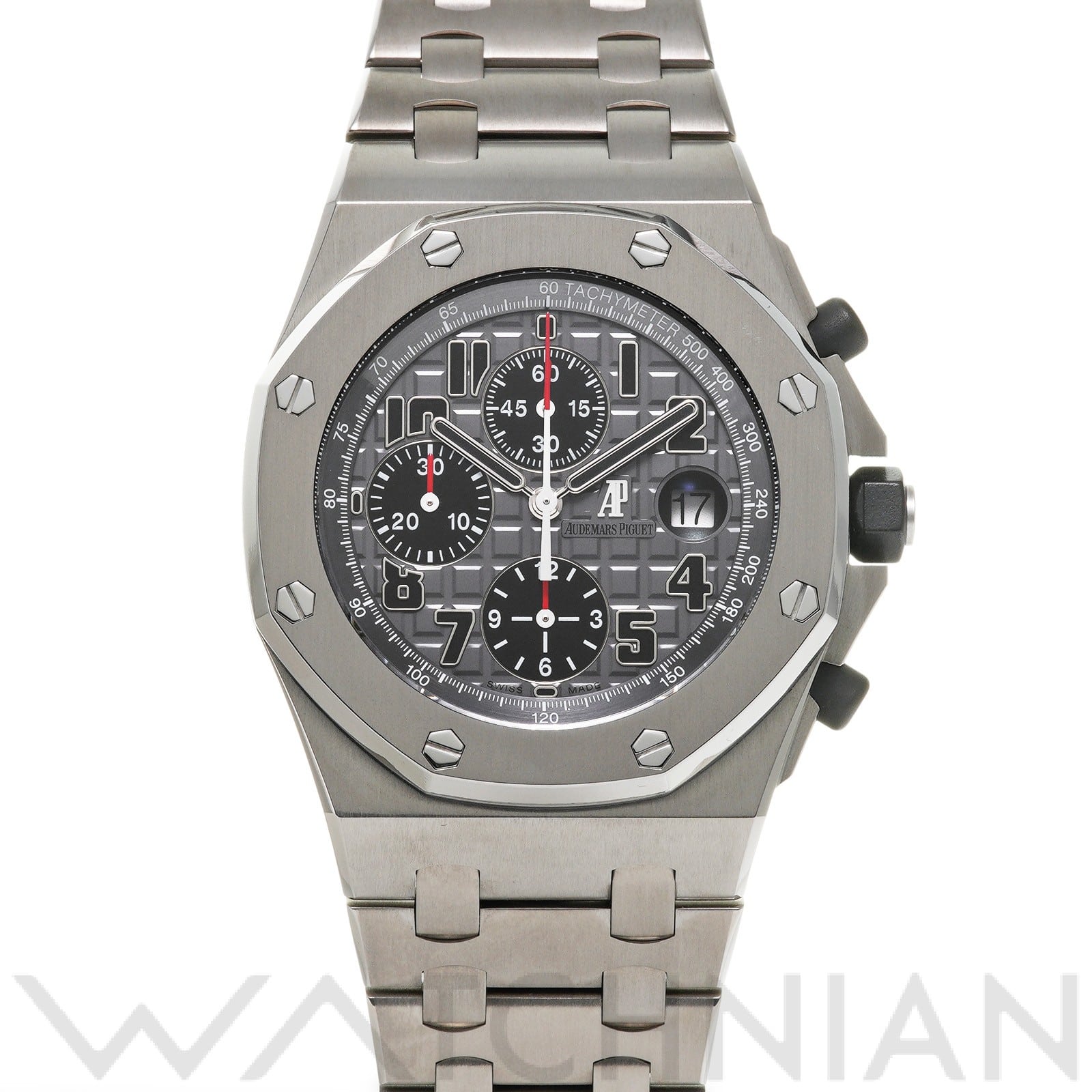 オーデマ ピゲ ロイヤルオーク オフショア クロノグラフ 26170TI.OO.1000TI.01 スレートグレー/ブラック メンズ 時計 【中古】【wristwatch】