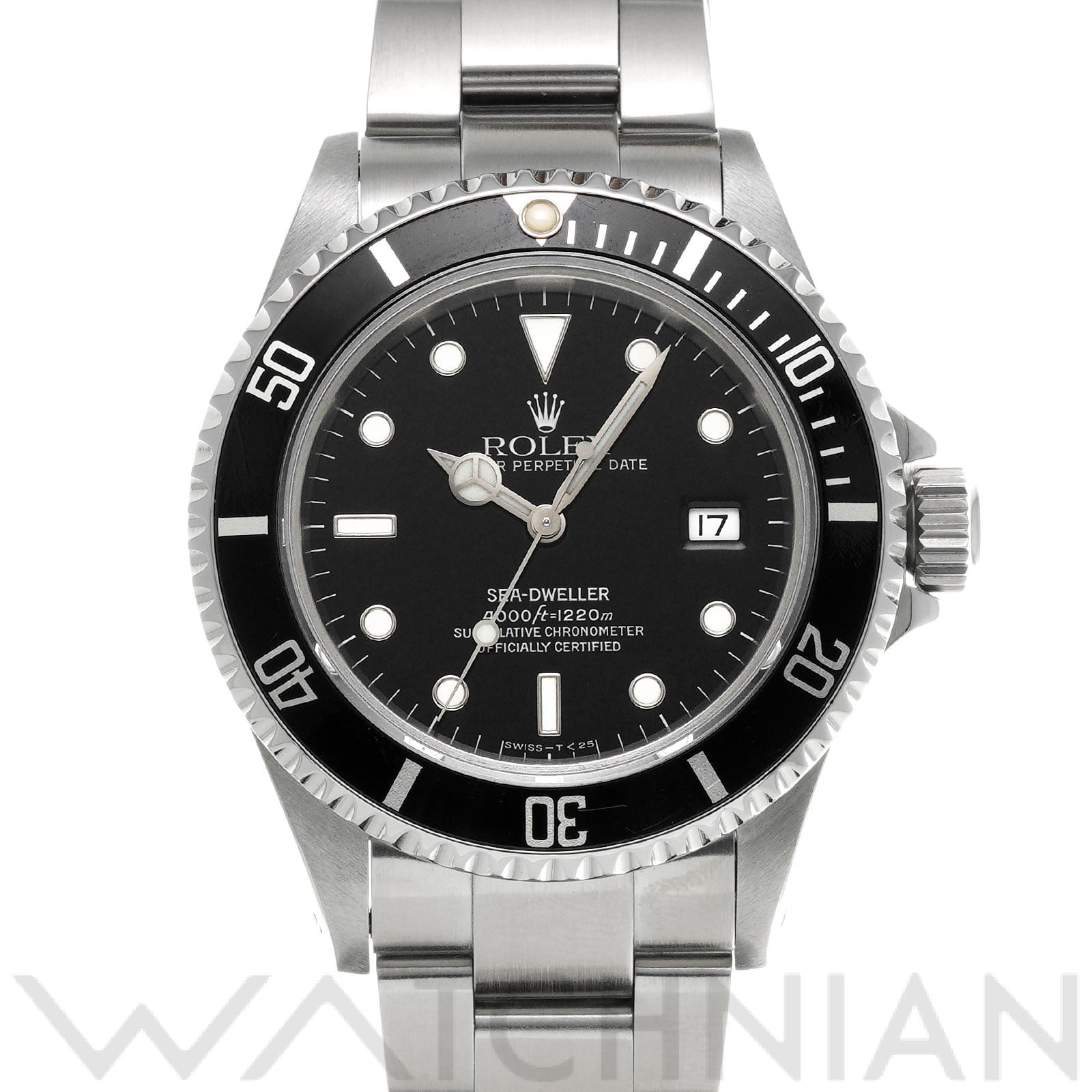 ロレックス シードゥエラー 16600 ブラック メンズ 時計 【中古】【wristwatch】