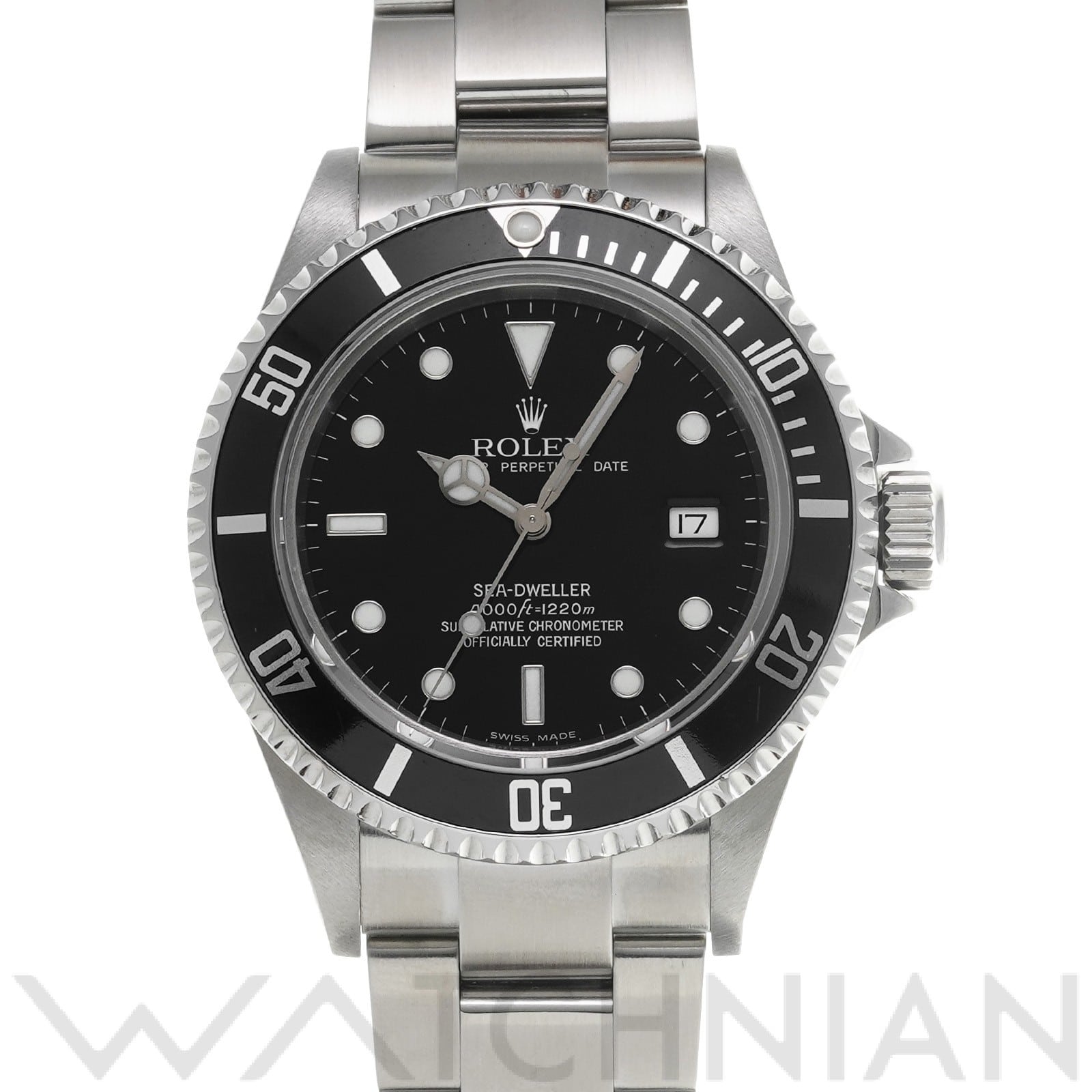 ロレックス シードゥエラー 16600 ブラック メンズ 時計 【中古】【wristwatch】