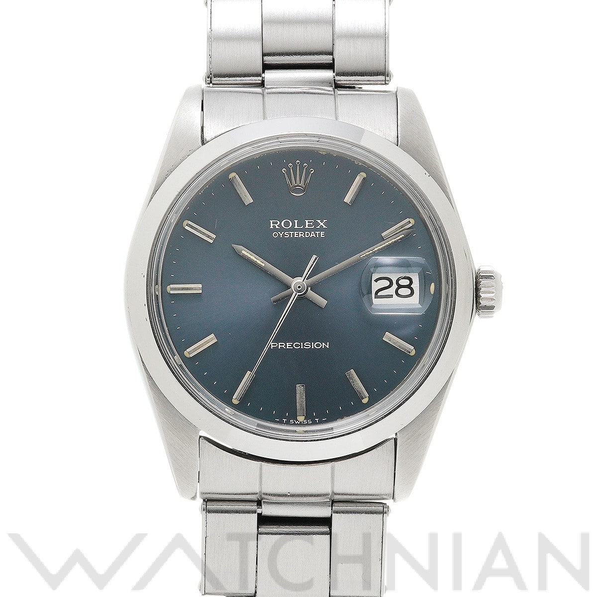 ロレックス オイスター デイト 6694 グレー メンズ 時計 【中古】【wristwatch】