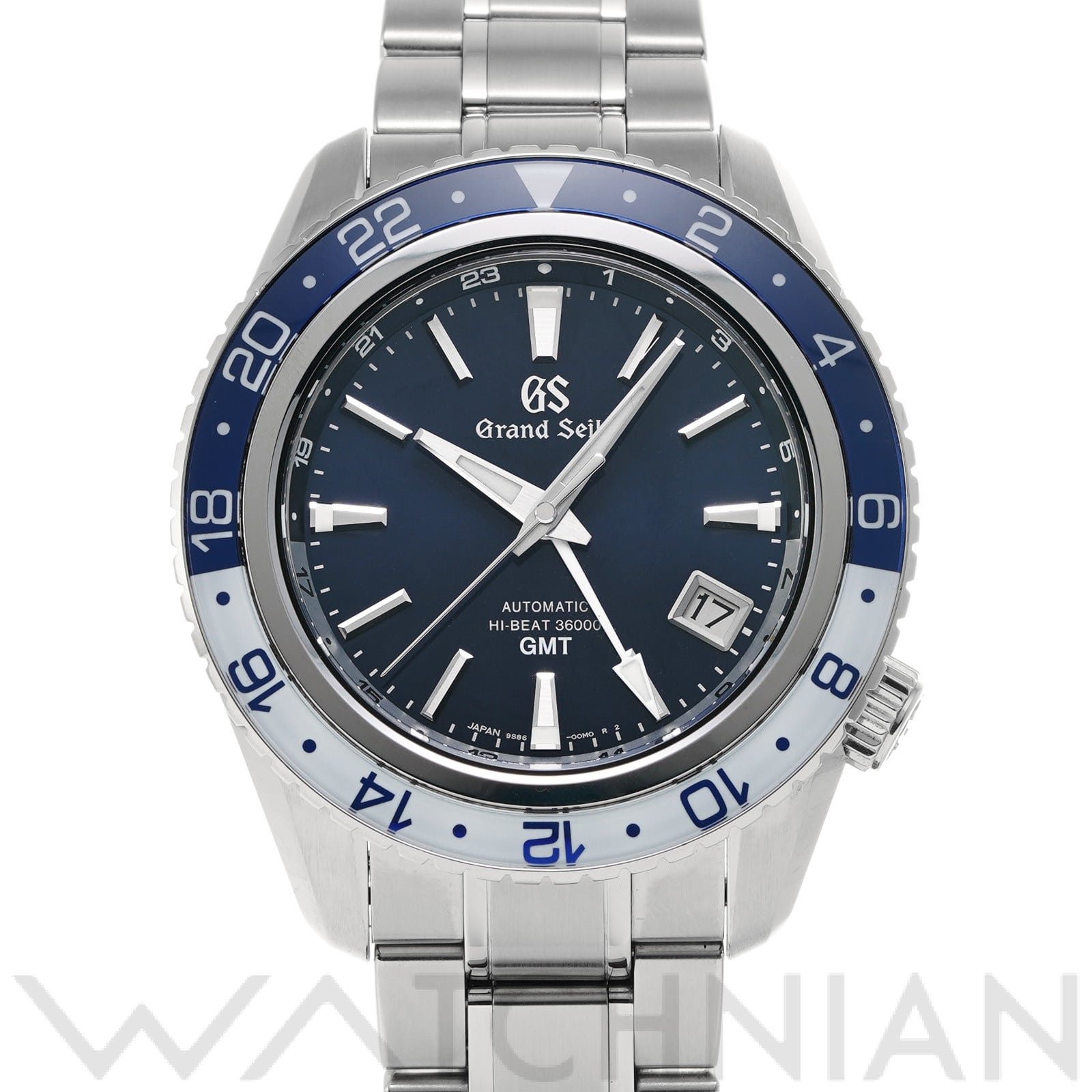 グランドセイコー / Grand Seiko スポーツコレクション メカニカル ハイビート36000 GMT SBGJ237 ミッドナイトブルー メンズ 時計 【中古】【wristwatch】