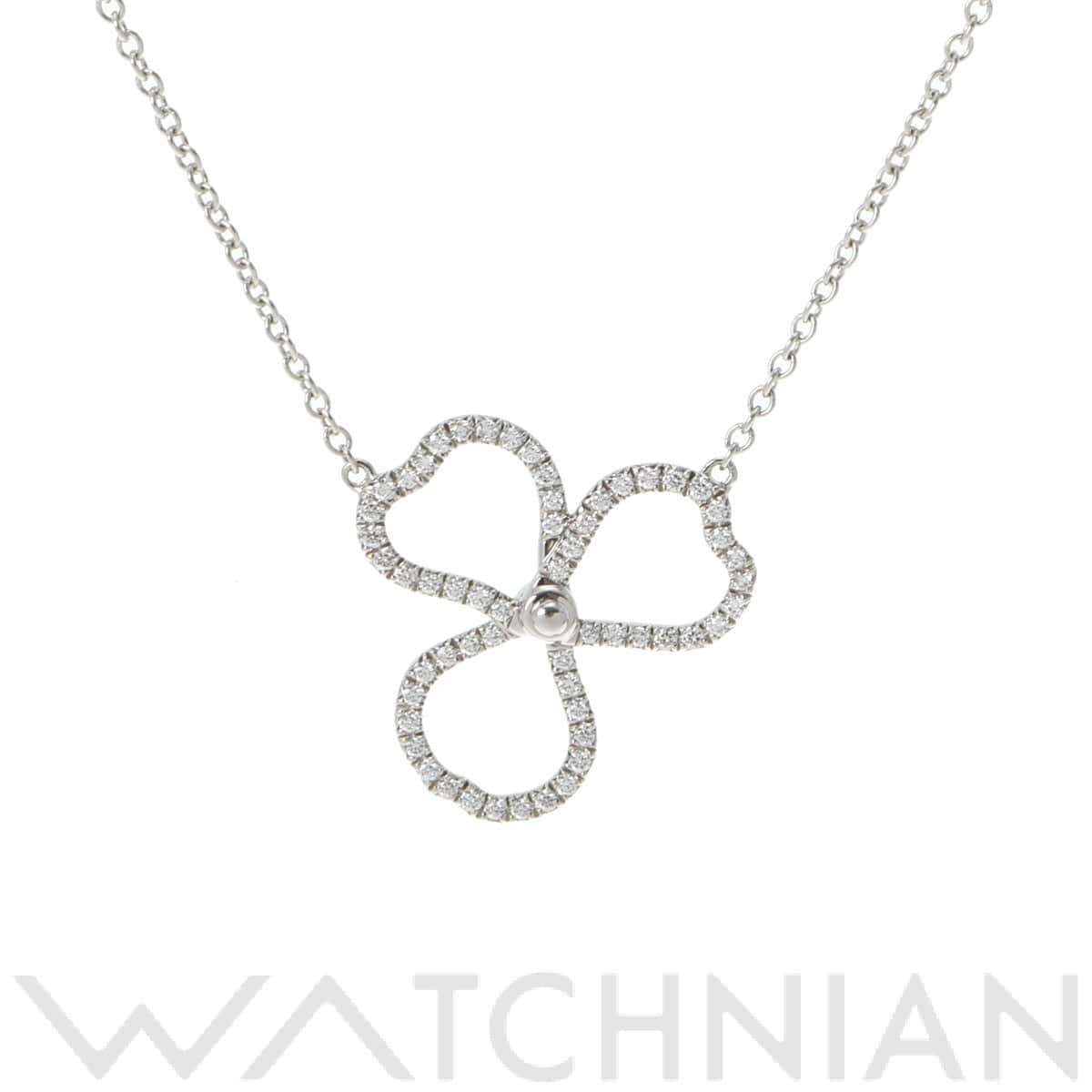 ティファニー ペーパーフラワー オープン シルバー Pt950プラチナ/ダイヤモンド レディース ジュエリー 【中古】【jewelry】