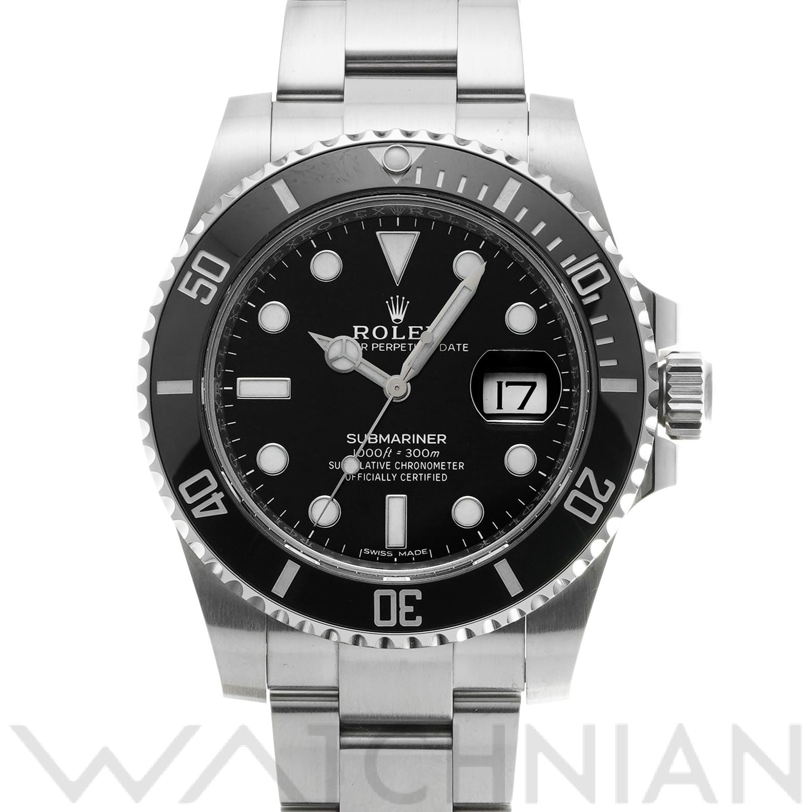 ロレックス サブマリーナ デイト 116610LN ブラック メンズ 時計 【中古】【wristwatch】