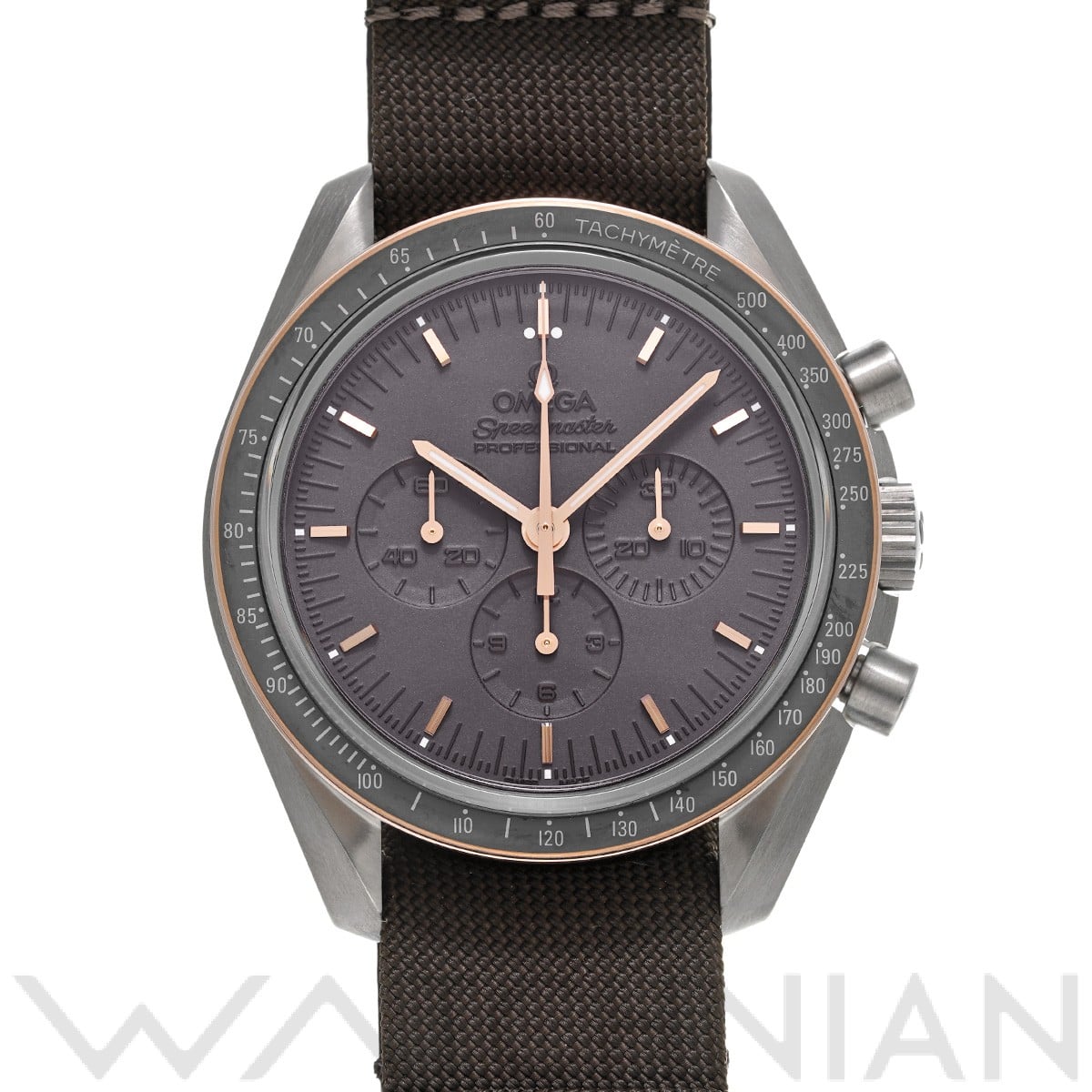 スピードマスター プロフェッショナル アポロ11号 45th 311.62.42.30.06.001 ブラック オメガ OMEGA メンズ 【中古】