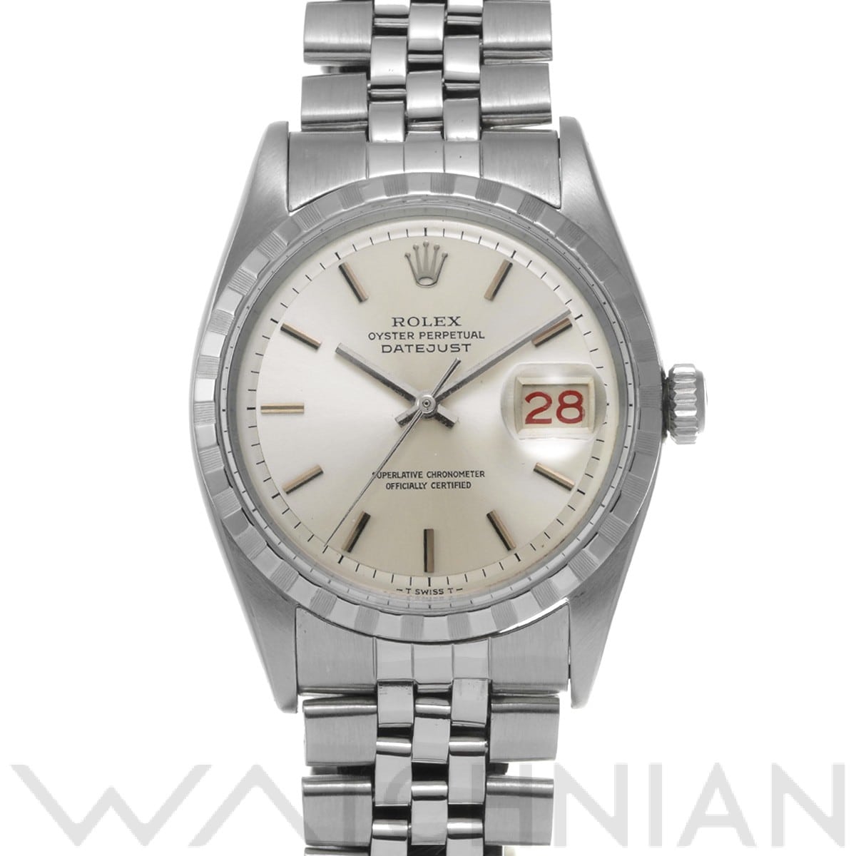 デイトジャスト 6605 2番台(1956年頃製造) シルバー ロレックス ROLEX メンズ 【中古】