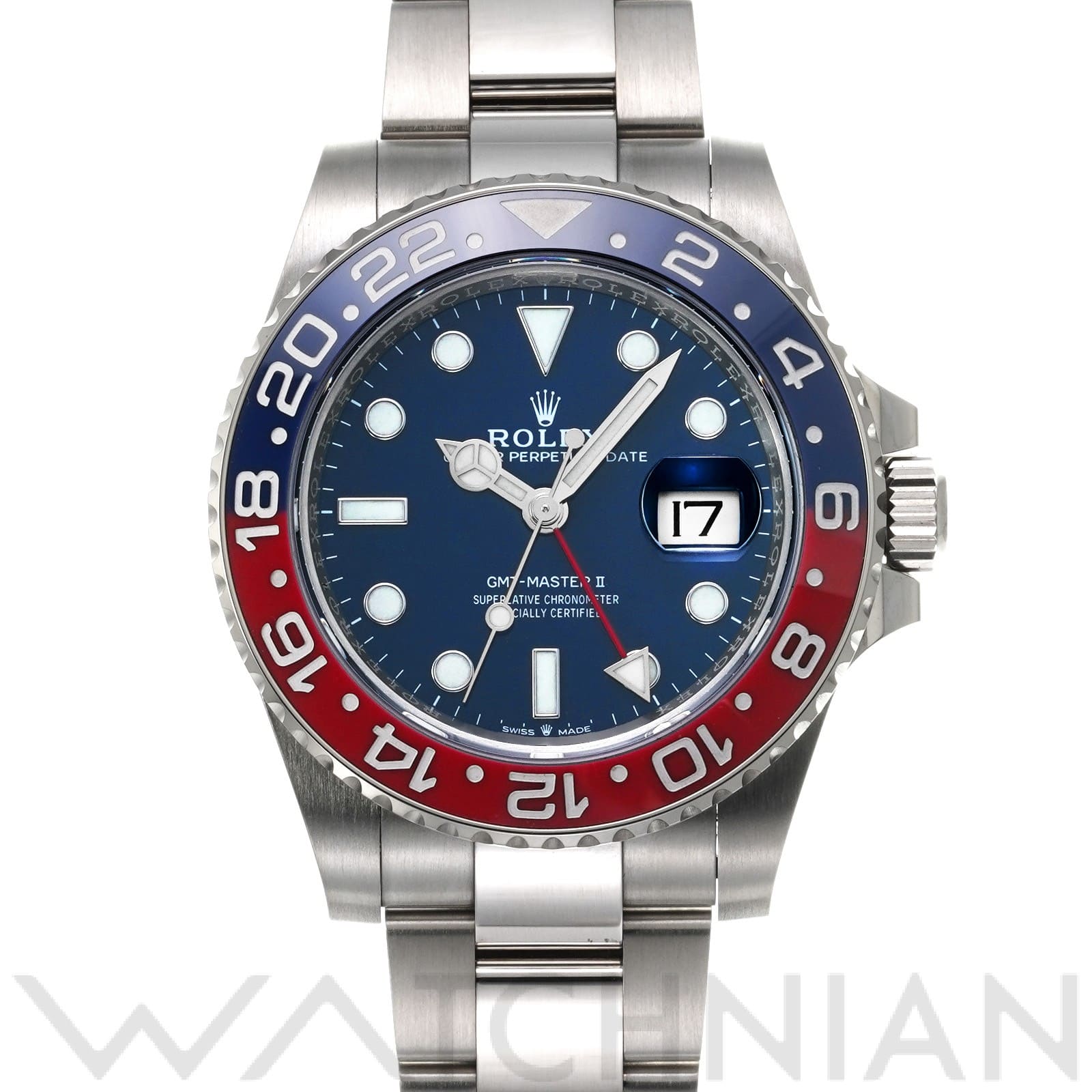 ロレックス / ROLEX GMTマスターII 126719BLRO ミッドナイトブルー メンズ 時計 【中古】【wristwatch】