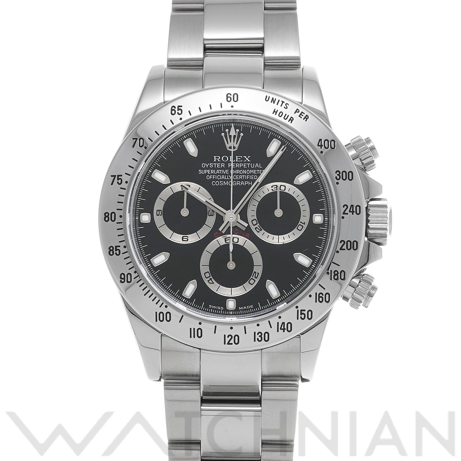 ロレックス コスモグラフ デイトナ 116520 ブラック メンズ 時計 【中古】【wristwatch】