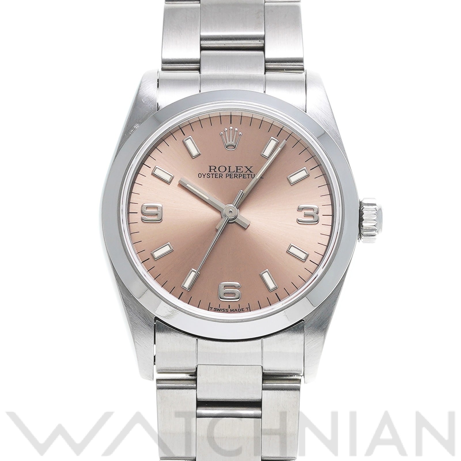 オイスターパーペチュアル 31 67480 T番(1996年頃製造) ピンク ロレックス ROLEX ユニセックス 【中古】