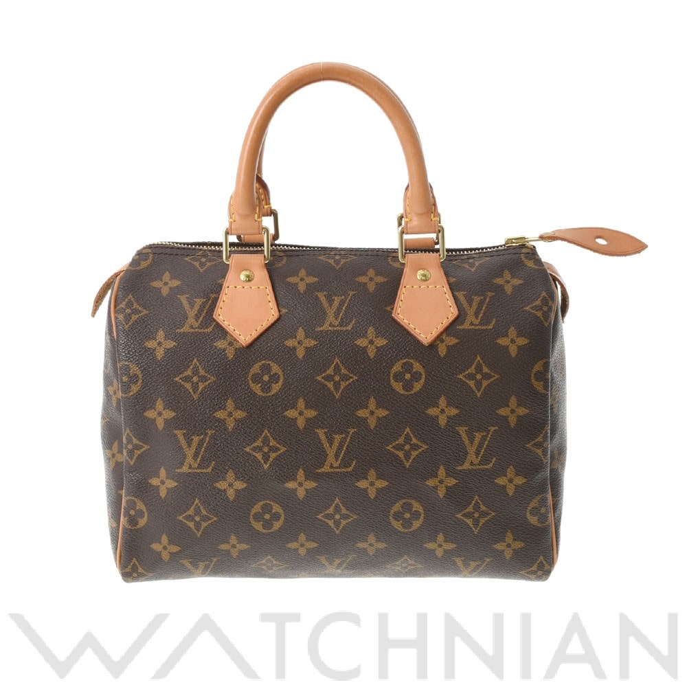 モノグラム スピーディ25 ブラウン M41528 モノグラムキャンバス LOUIS VUITTON ルイ ヴィトン レディース 【中古】