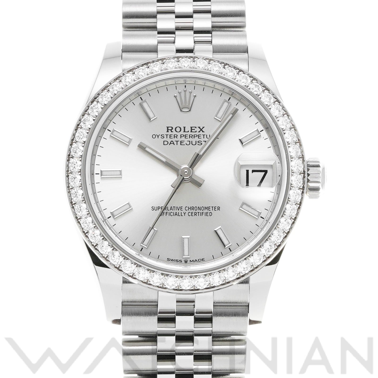 ロレックス デイトジャスト 31 278384RBR シルバー ユニセックス 時計 【中古】【wristwatch】