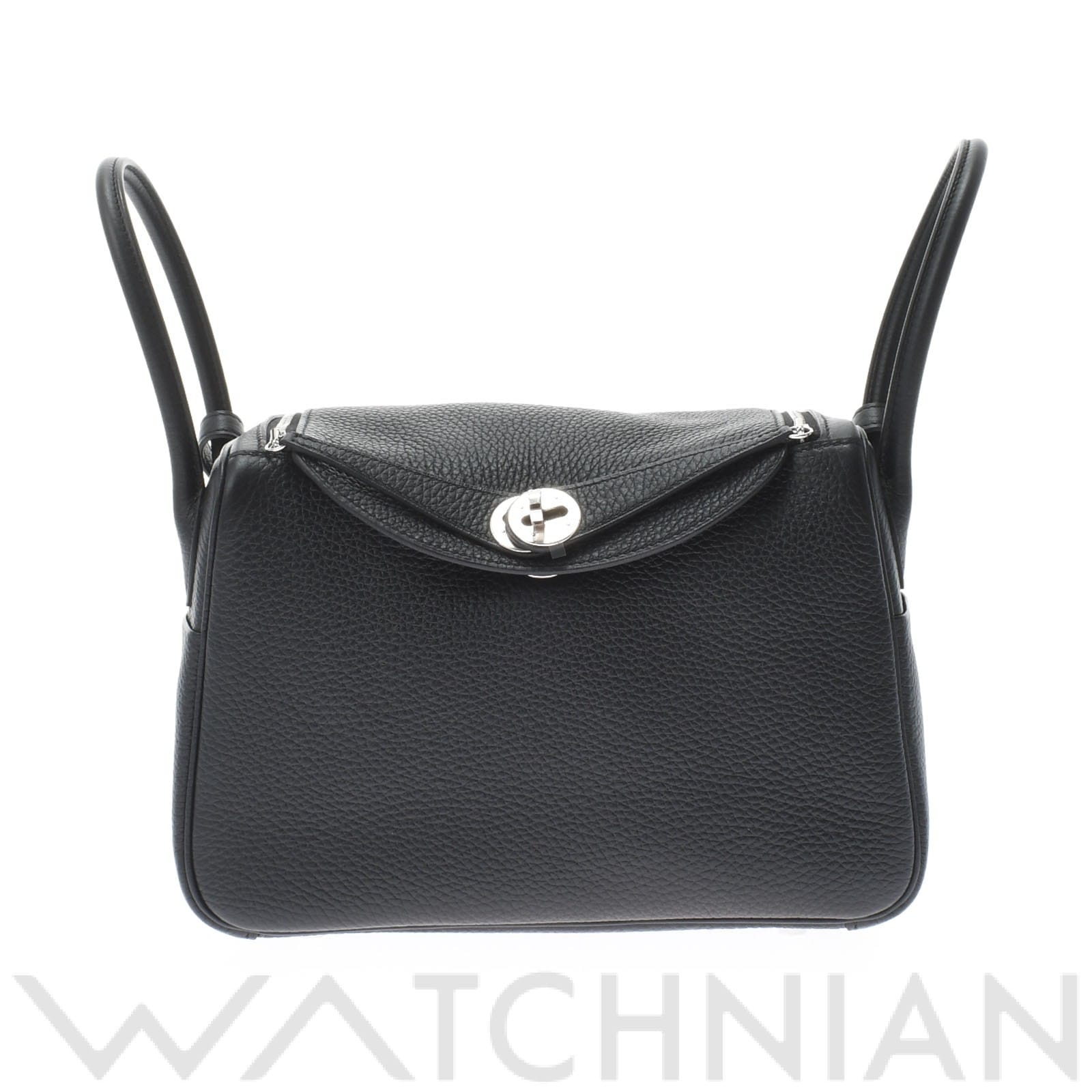 リンディ 26 2WAY ブラック(黒)/パラジウム金具 トリヨンクレマンス HERMES エルメス レディース 【新品】