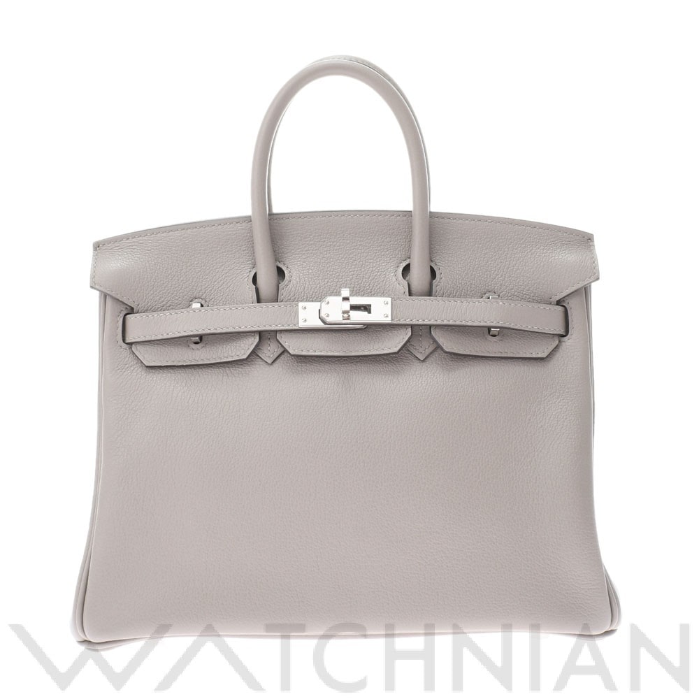 エルメス / HERMES バーキン 25 グリアスファルト/パラジウム金具 トリヨンノヴィーヨ レディース バッグ 【中古】【bag】