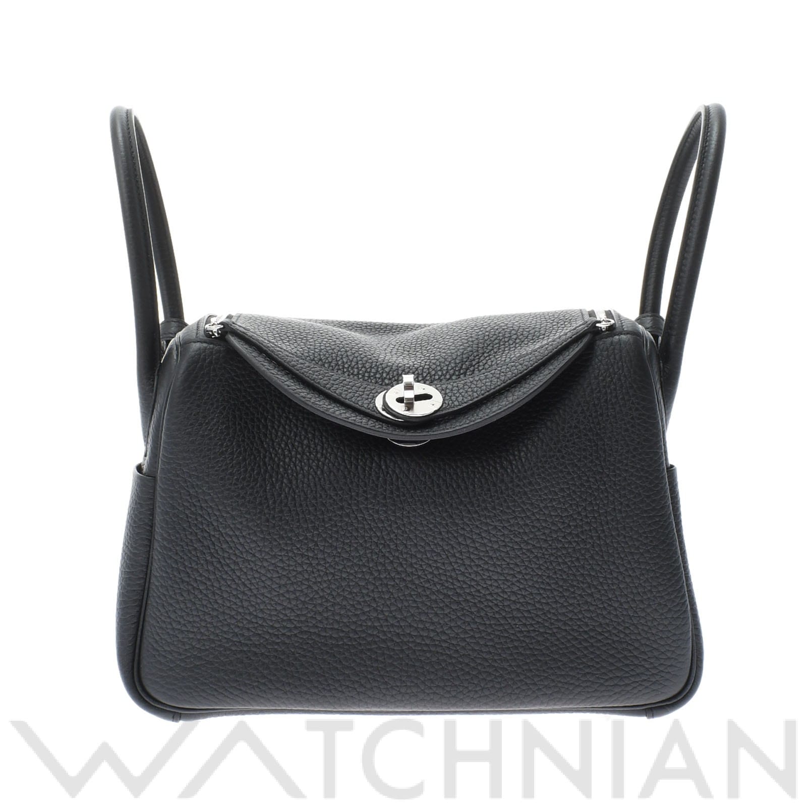 リンディ 26 2WAY ブラック(黒)/パラジウム金具 トリヨンクレマンス HERMES エルメス レディース 【新品】