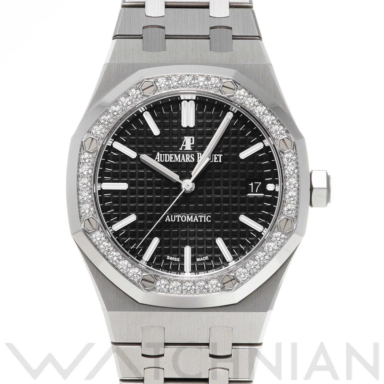 オーデマ ピゲ ロイヤルオーク 15451ST.ZZ.1256ST.01 ブラック ユニセックス 時計 【中古】【wristwatch】