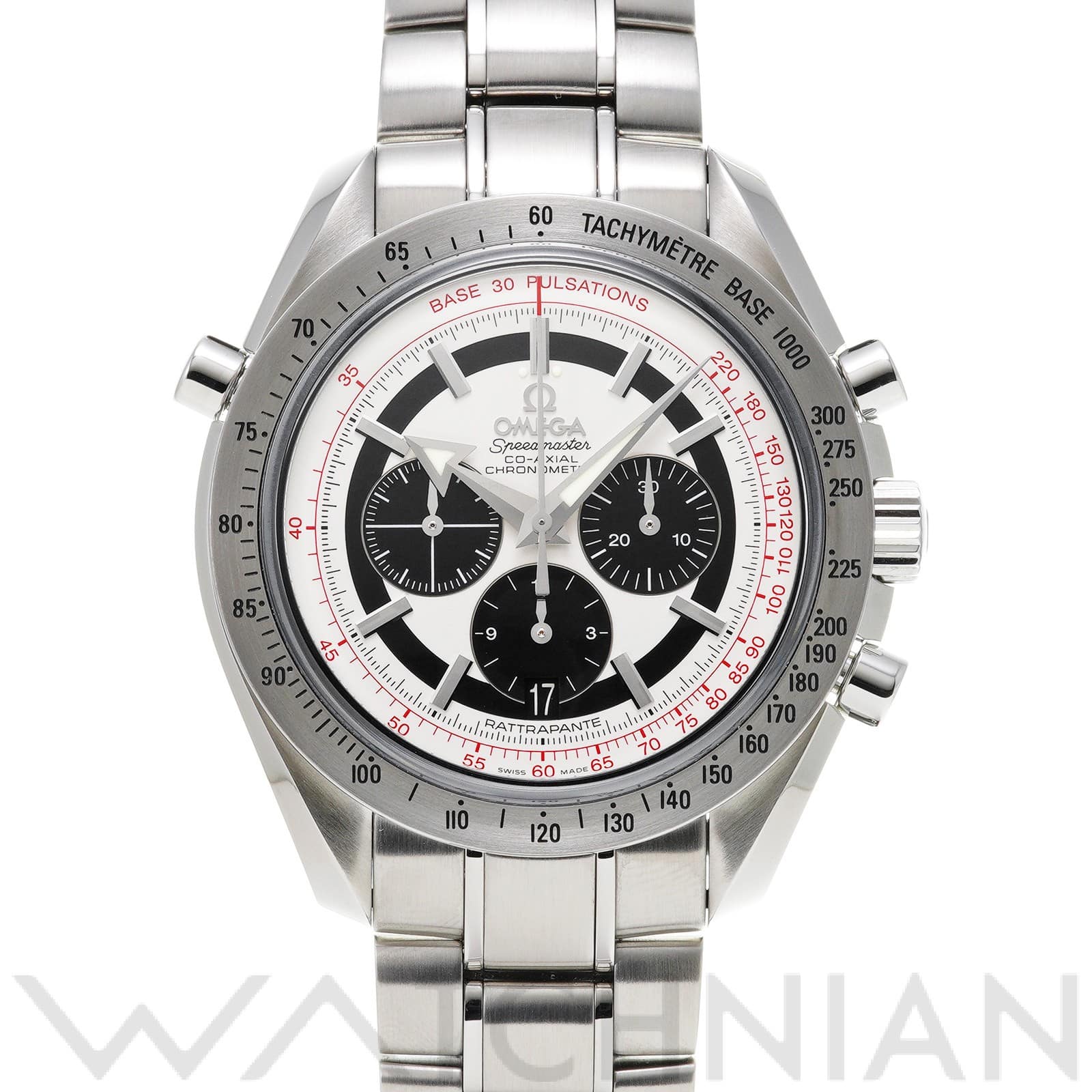 オメガ / OMEGA スピードマスター ブロードアロー ラトラパンテ コーアクシャル 3582.31 シルバー/ブラック メンズ 時計 【中古】【wristwatch】