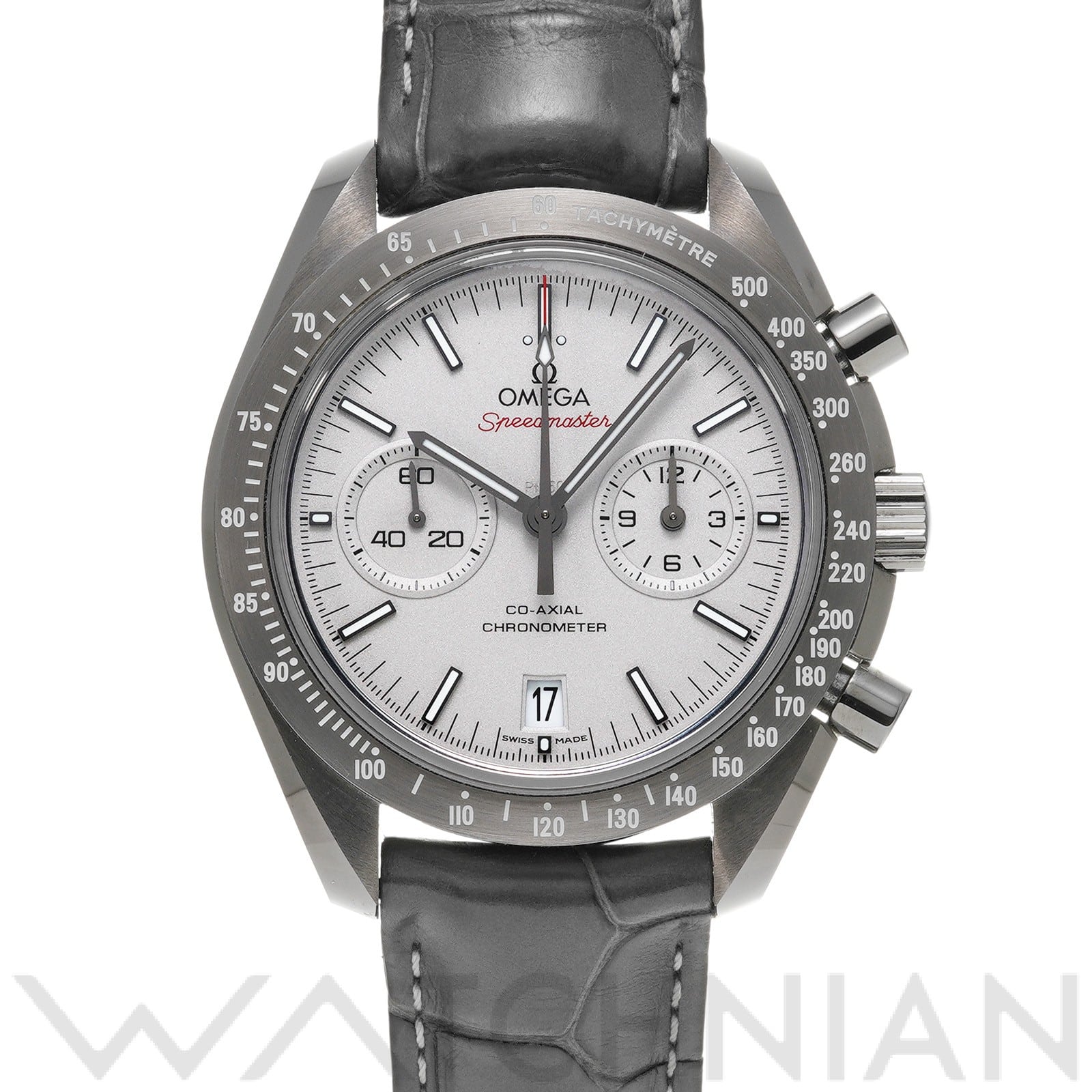 オメガ スピードマスター  コーアクシャル グレーサイドオブザムーン 311.93.44.51.99.002 グレー メンズ 時計 【中古】【wristwatch】