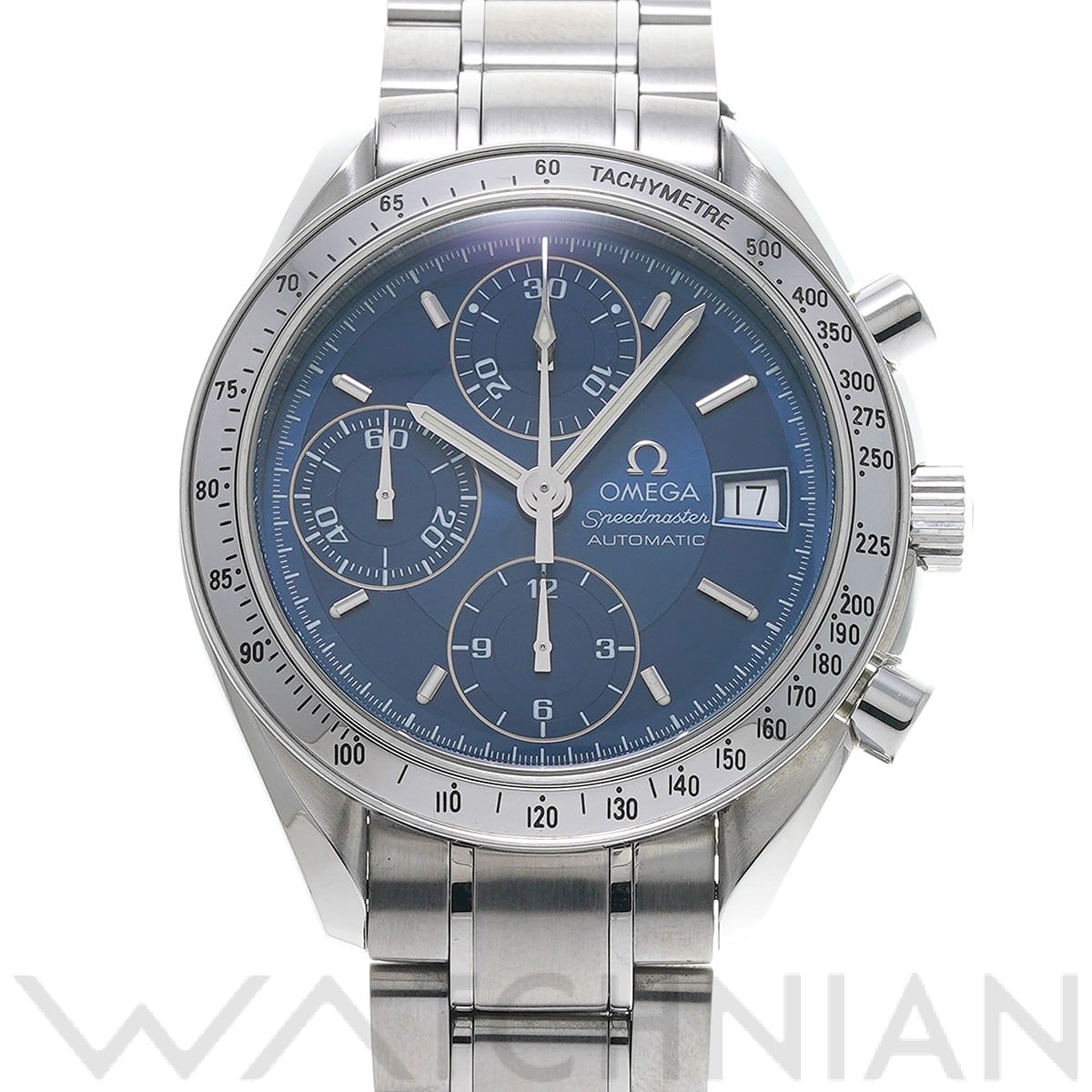 オメガ / OMEGA スピードマスター デイト 3513.80 ブルー メンズ 時計 【中古】【wristwatch】