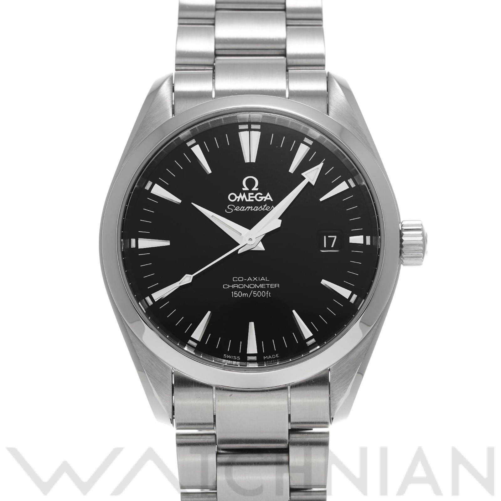 オメガ シーマスター アクアテラ コーアクシャル クロノメーター 2503.50 ブラック メンズ 時計 【中古】【wristwatch】