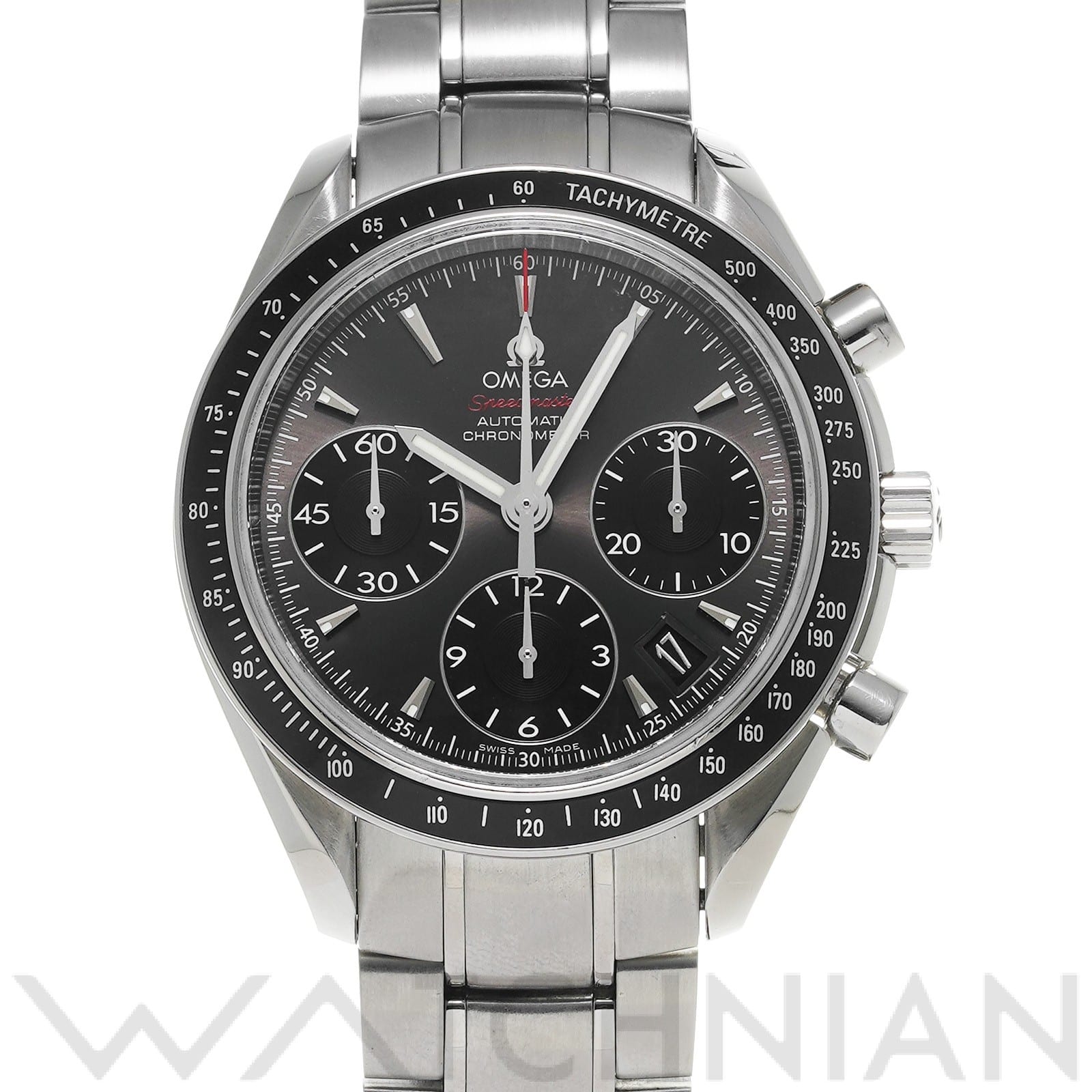 オメガ / OMEGA スピードマスター デイト 323.30.40.40.06.001 グレー/ブラック メンズ 時計 【中古】【wristwatch】