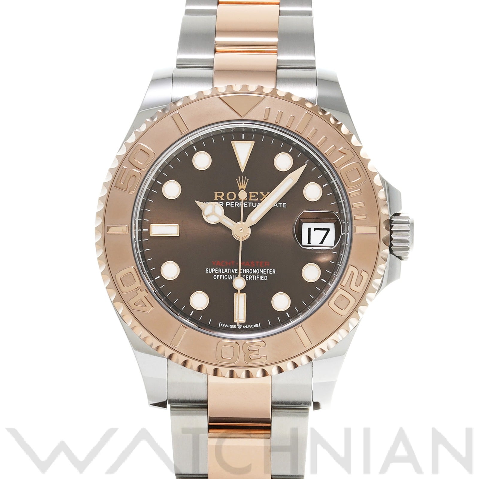 ヨットマスター 37 268621 ランダムシリアル チョコレート ロレックス ROLEX ユニセックス 【中古】