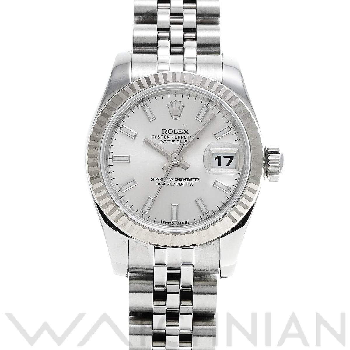 ロレックス レディ デイトジャスト 26 179174 シルバー レディース 時計 【中古】【wristwatch】