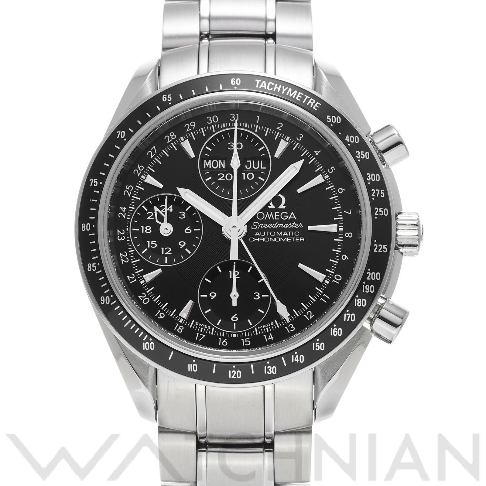 オメガ / OMEGA スピードマスター トリプルカレンダー 3220.50 ブラック メンズ 時計 【中古】【wristwatch】