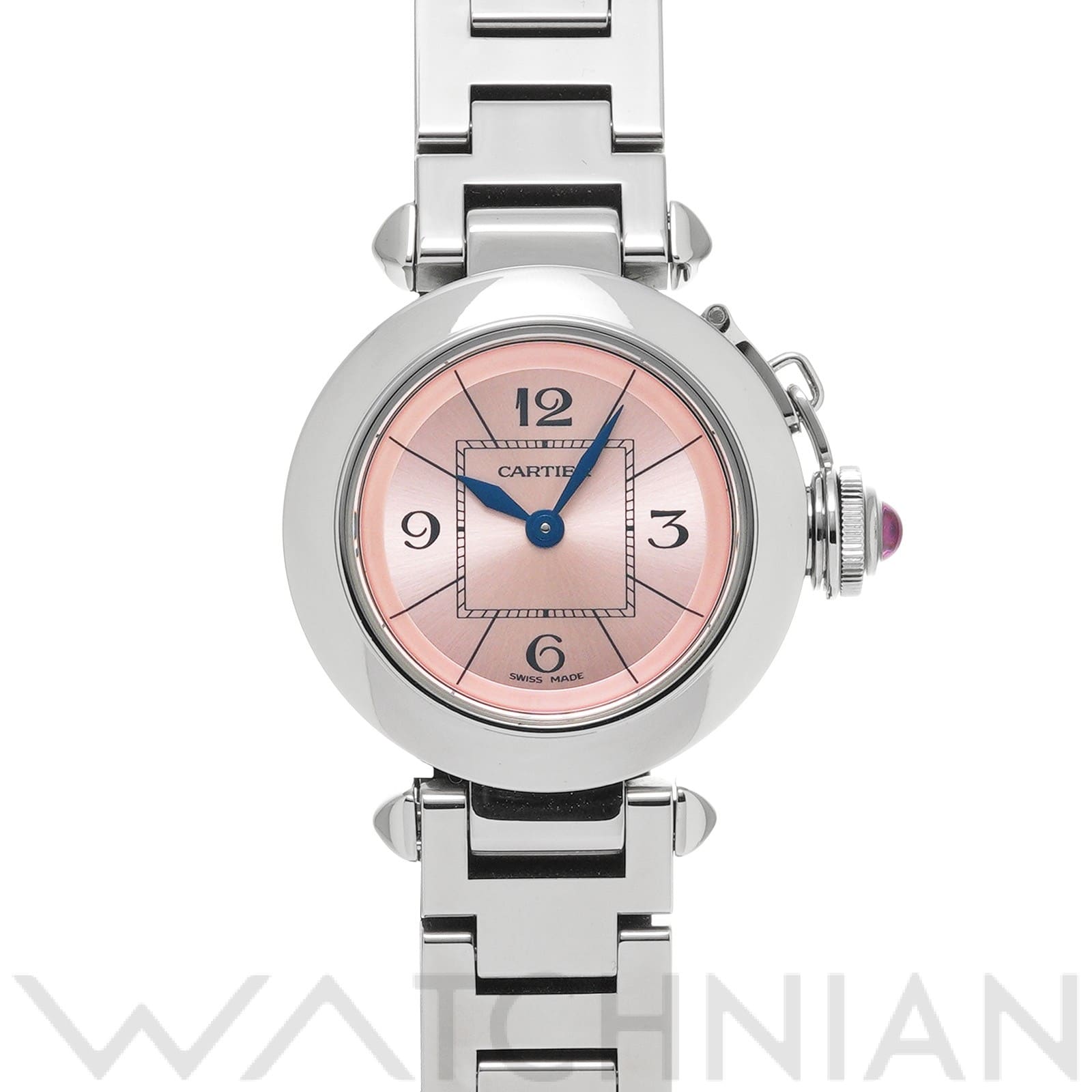 カルティエ / CARTIER ミスパシャ W3140008 ピンク レディース 時計 【中古】【wristwatch】