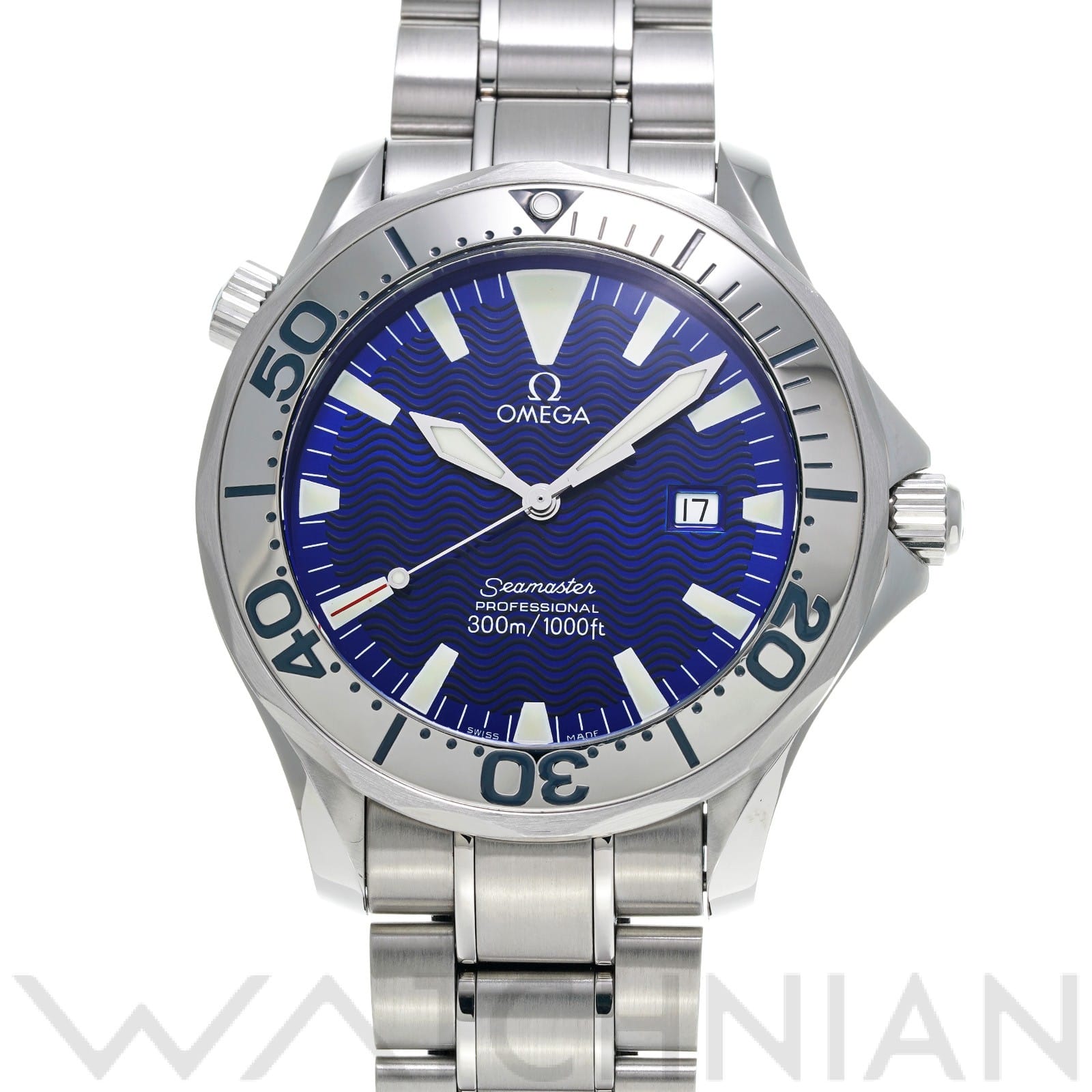 オメガ / OMEGA シーマスター プロフェッショナル 300 2265.80 ブルー メンズ 時計 【中古】【wristwatch】