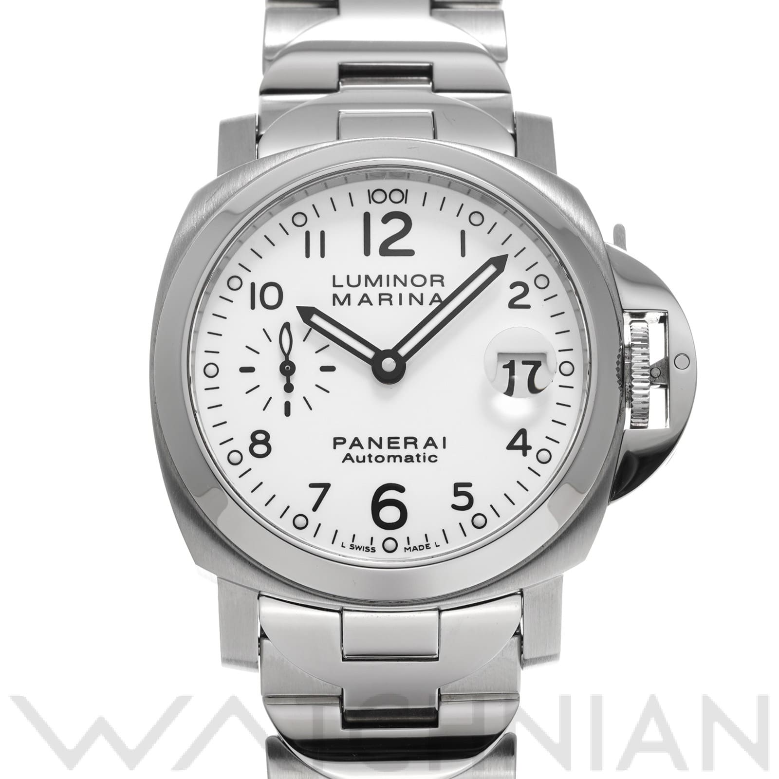 パネライ / PANERAI ルミノールマリーナ PAM00051 ホワイト メンズ 時計 【中古】【wristwatch】